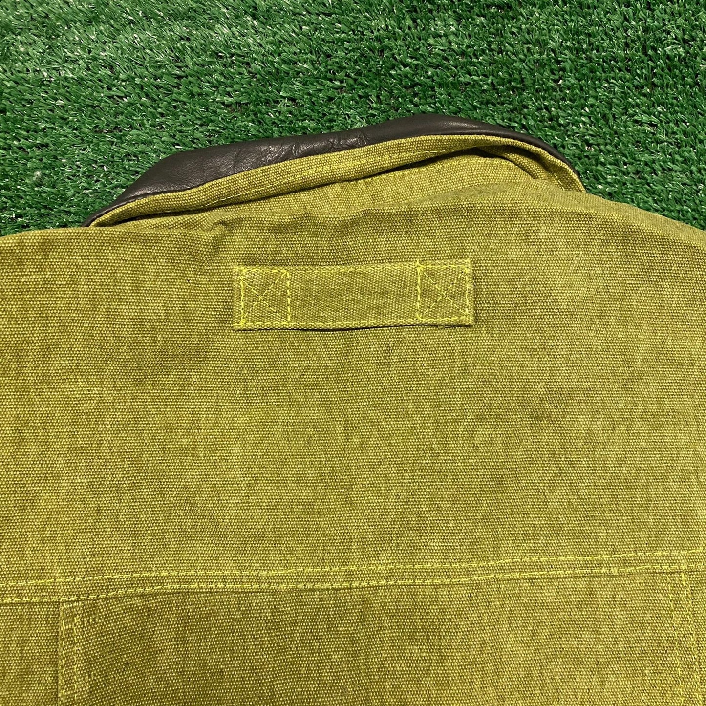 Green Western Denim Cowboy Rancher Hunting Vest