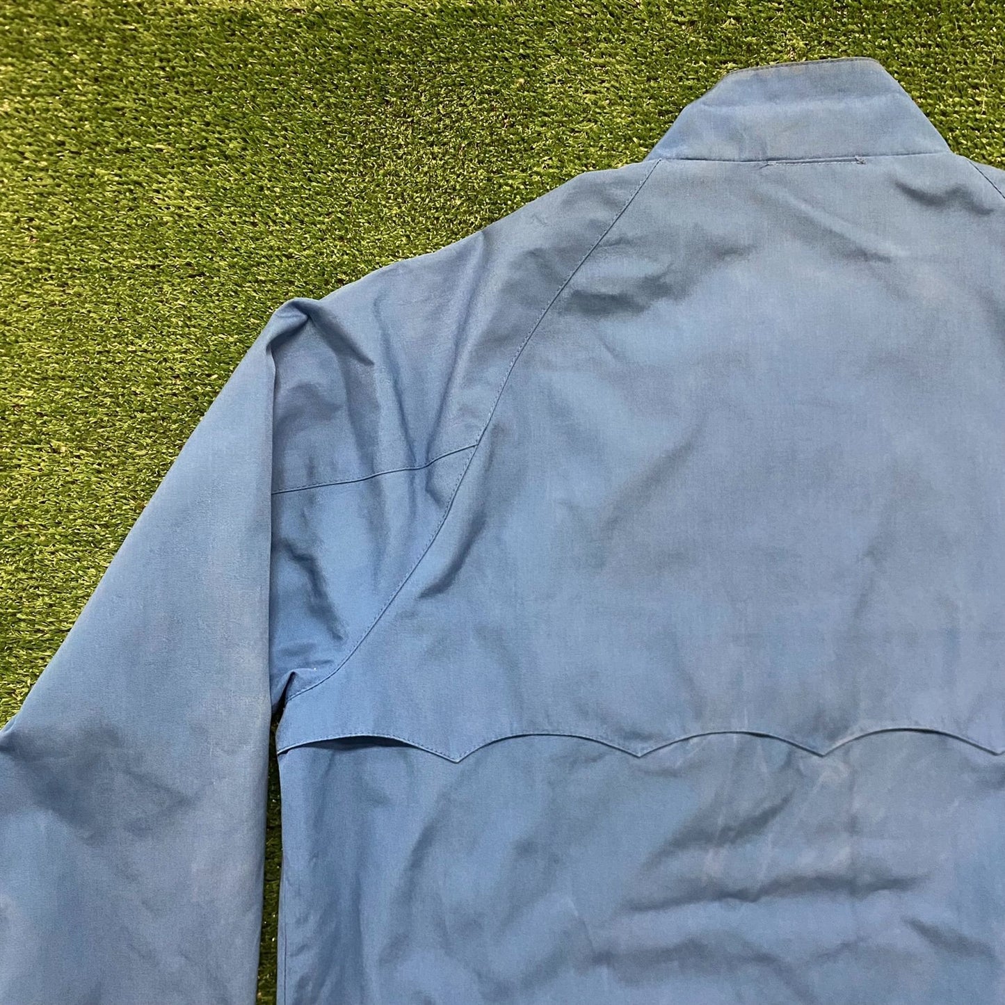 Vintage 80s Lacoste Plaid Lined Essential Harrington Jacket