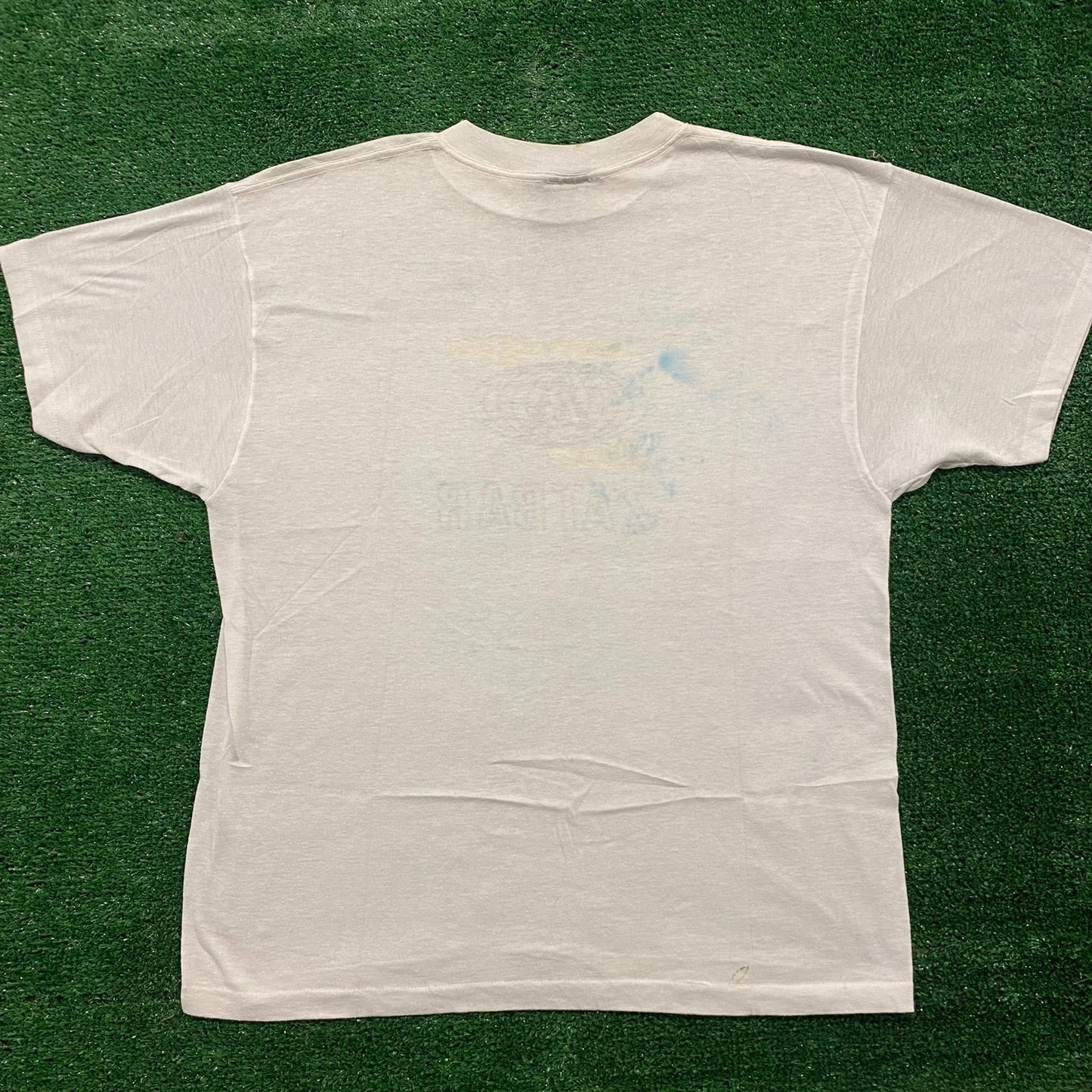 Vintage 80s Zatbar Earth Globe Single Stitch T-Shirt