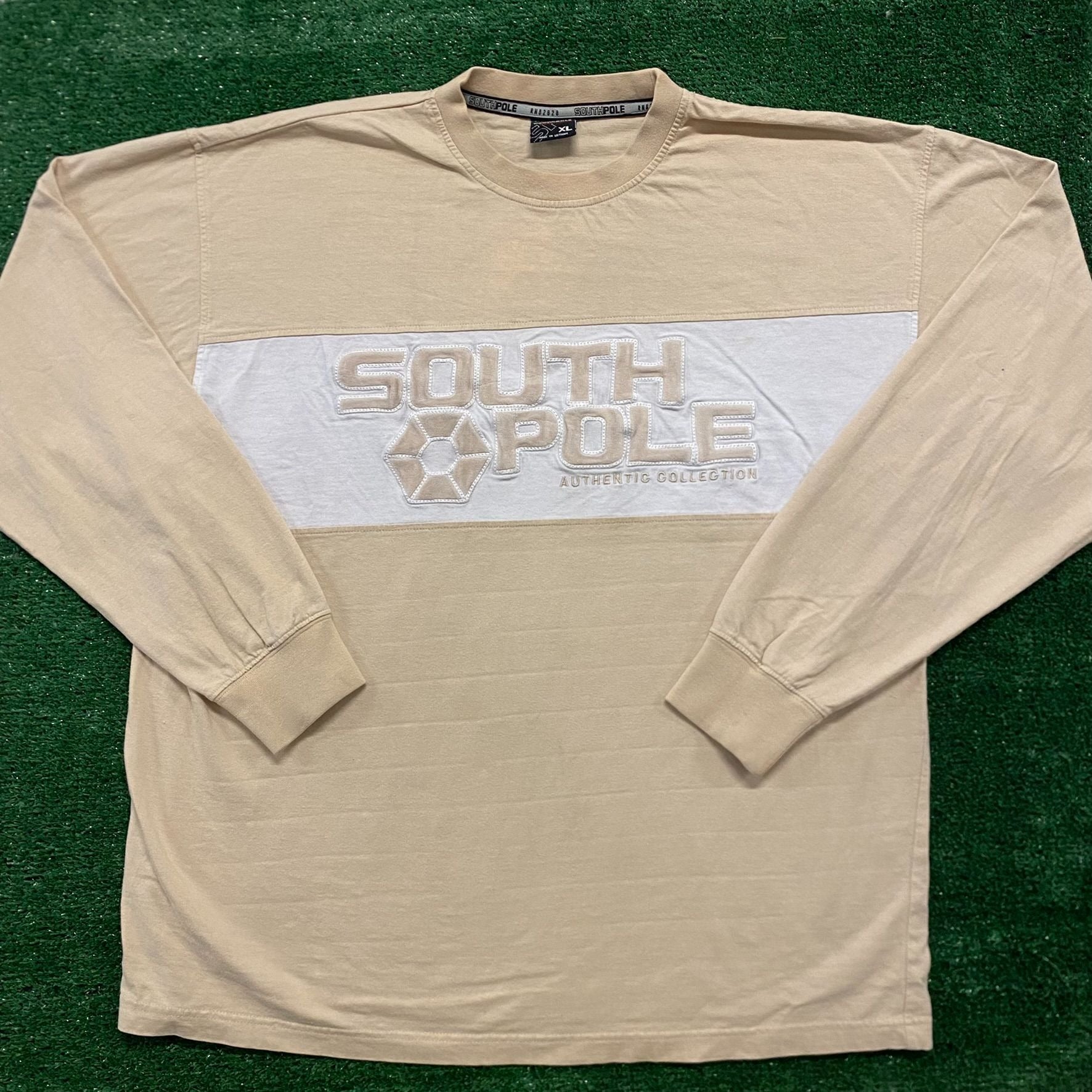 South Pole Embroidered Spell Out Vintage Y2K T-Shirt – Agent Thrift