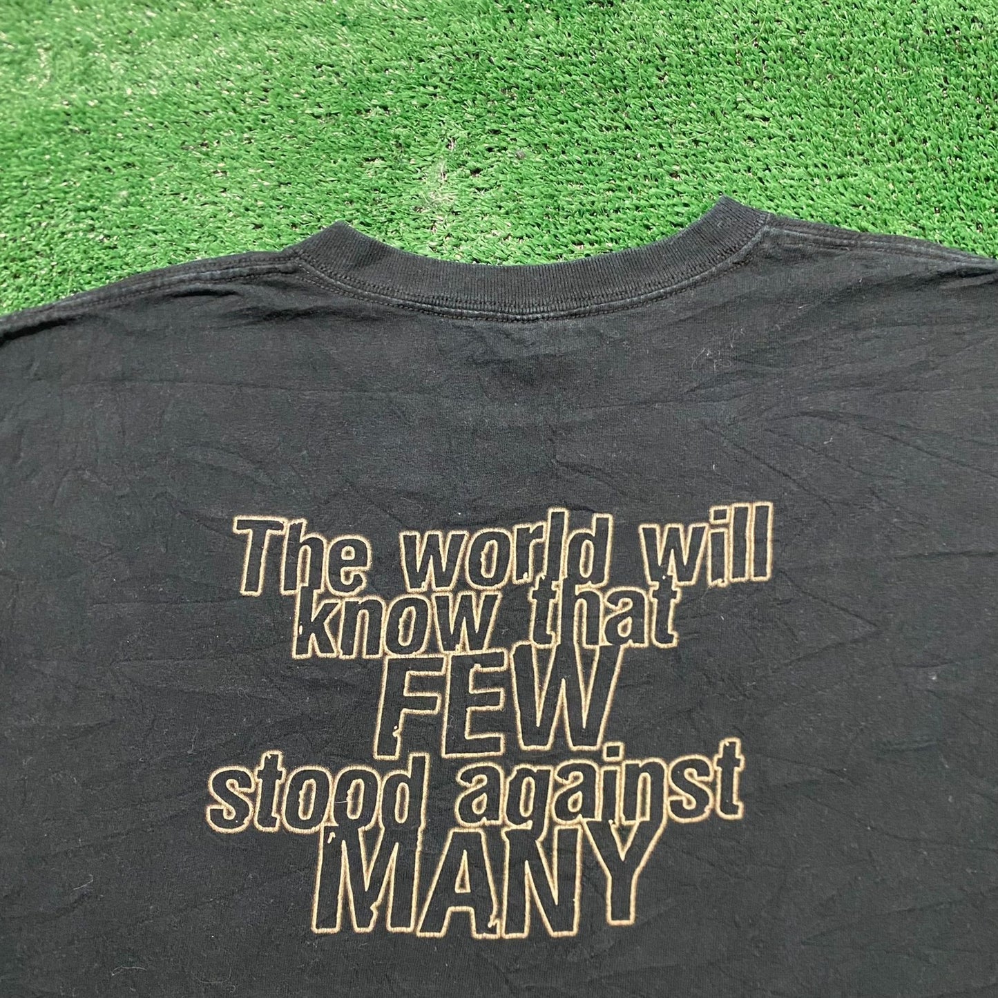 Vintage Y2K Baggy 300 Movie Sparta War Punk Goth T-Shirt