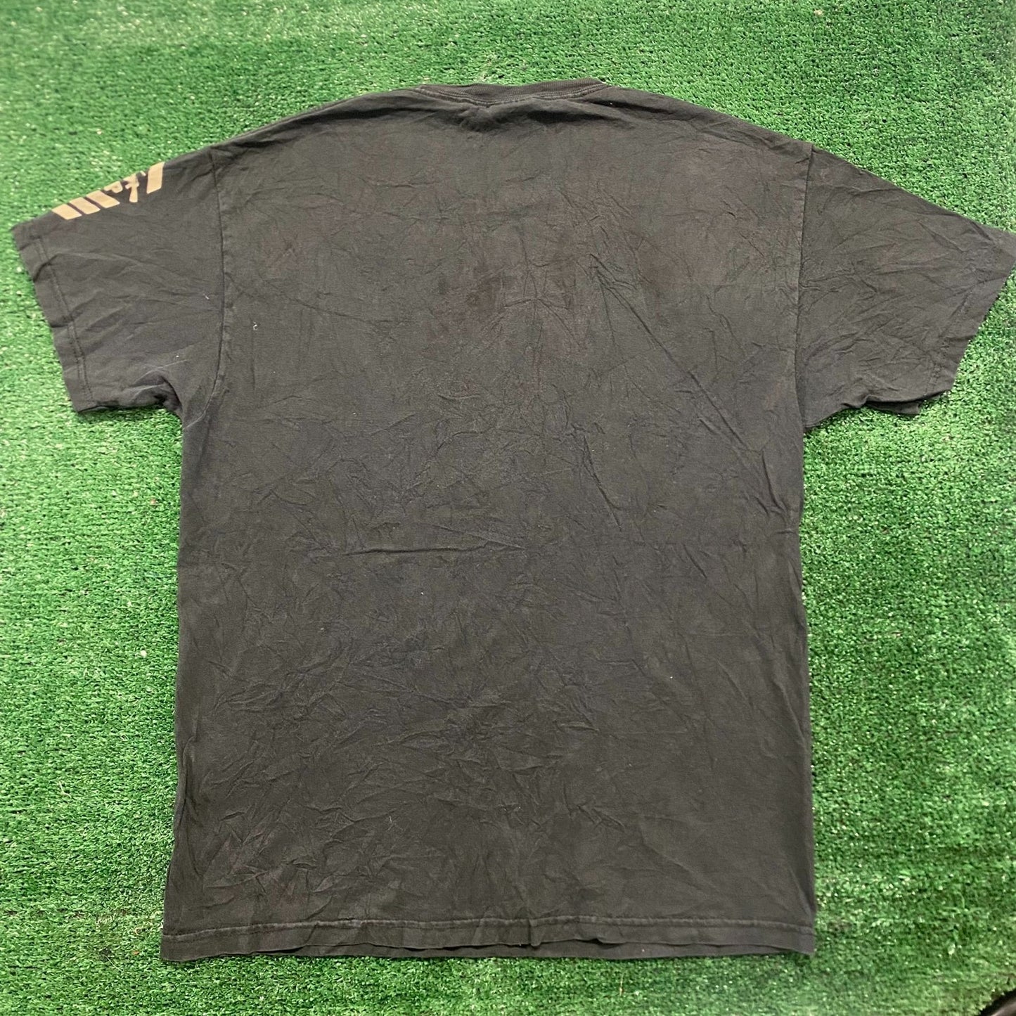 Vintage Y2K Five Finger Death Punch War Skull Metal Band Tee