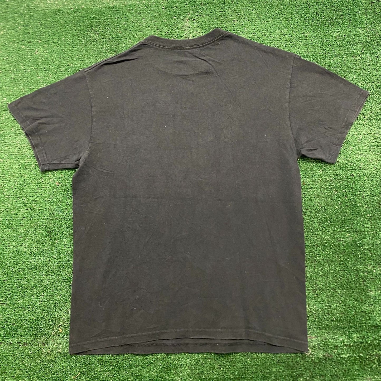 Vintage Y2K Skull Pile Pentagram Coffin Goth Metal Band Tee