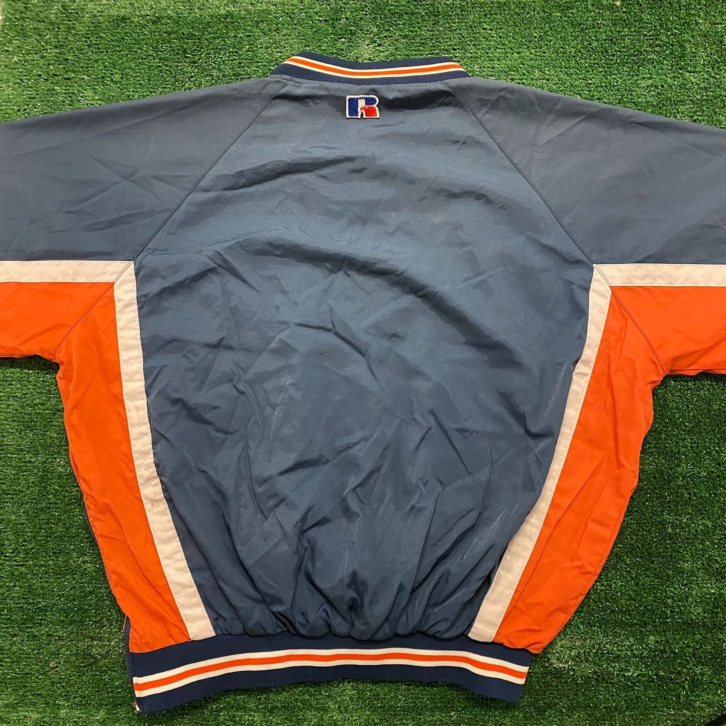 Vintage 90s Russell Athletic Essential Windbreaker Jacket