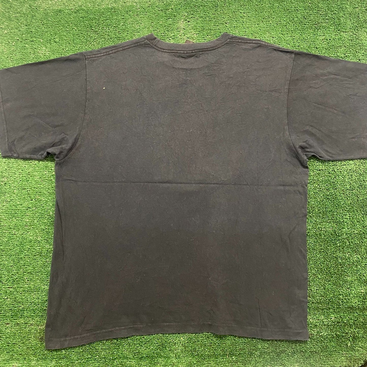 Vintage 90s Tribal Dragon Sun Faded Baggy Punk Skater Tee