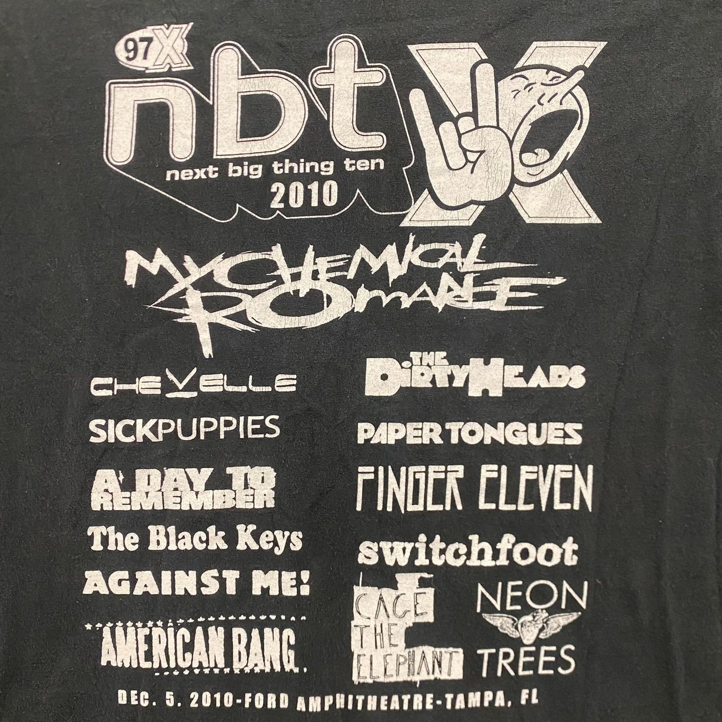 Vintage Y2K My Chemical Romance Essential Emo Punk Band Tee