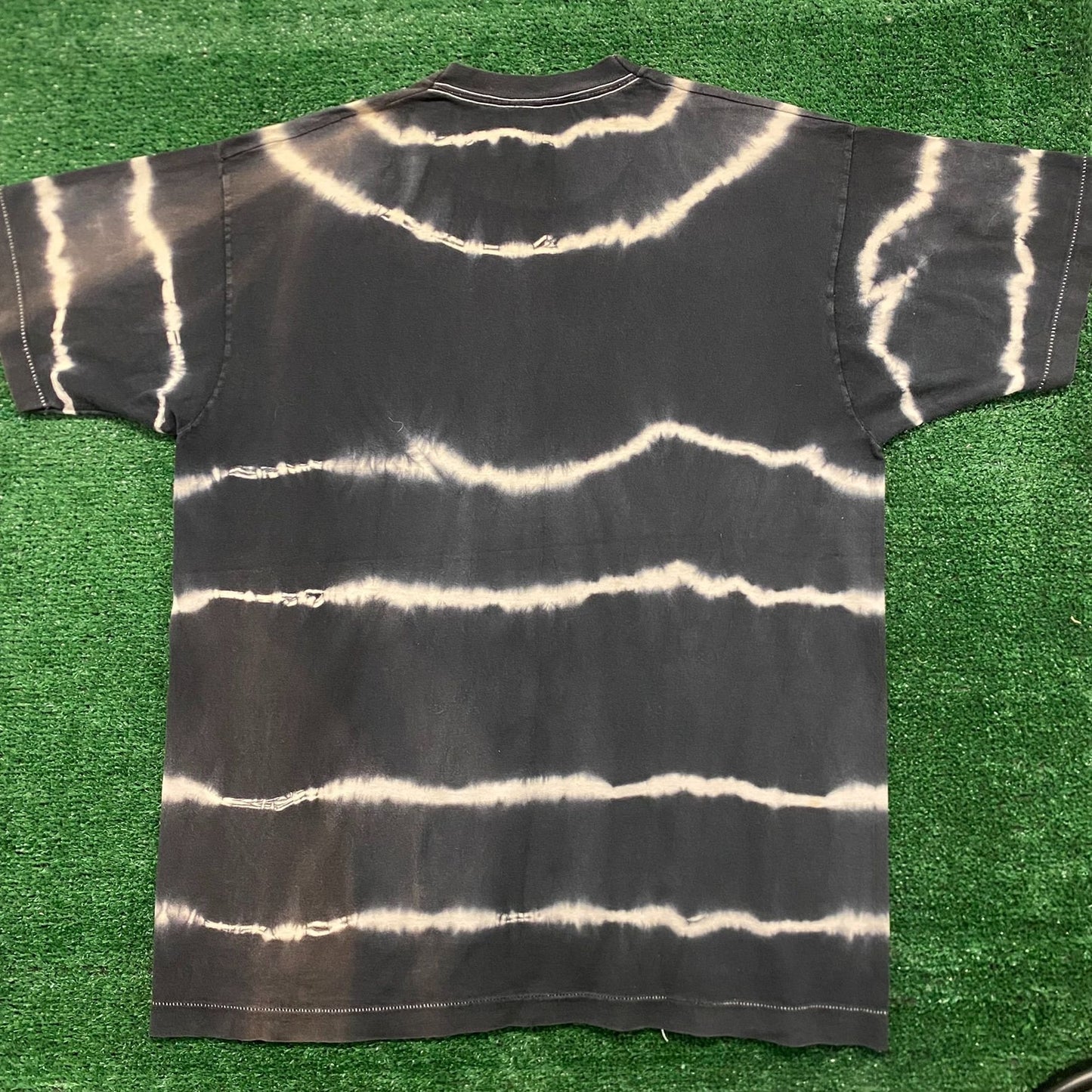 Vintage 80s Batman Tie Dye Baggy Single Stitch AOP T-Shirt