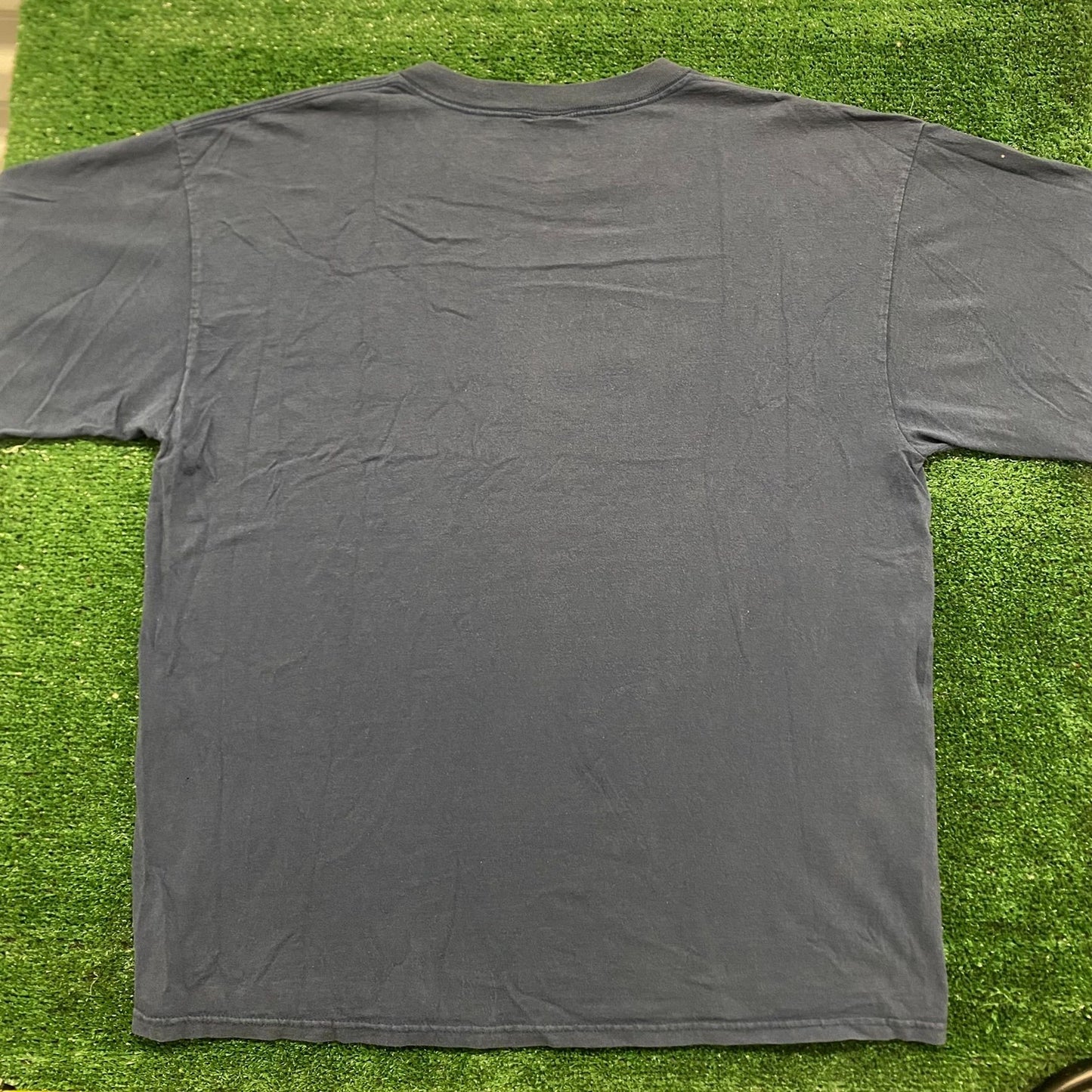 Vintage Y2K Denver Broncos Shirt Sun Faded Football Logo Tee