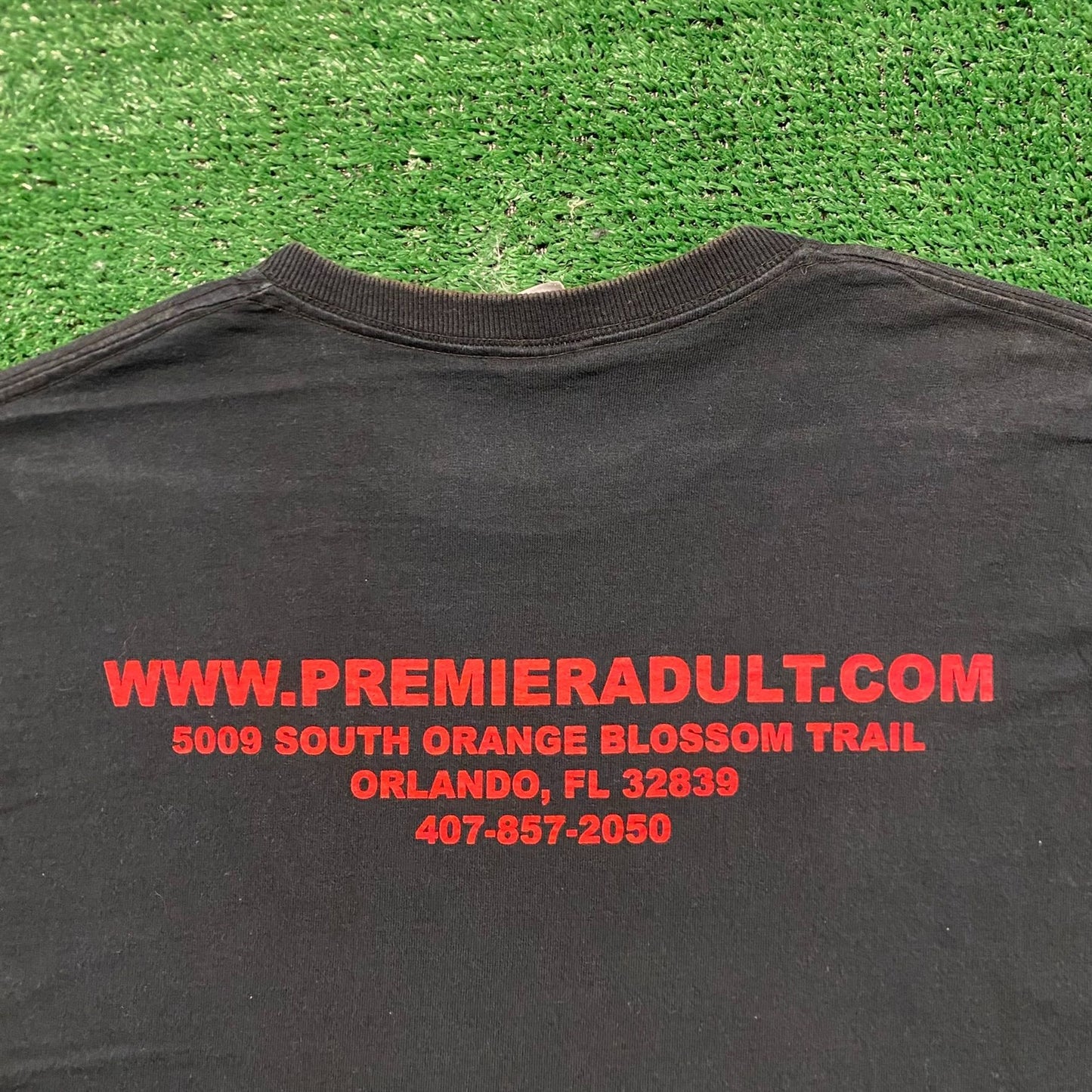Adult Factory Outlet XXX Vintage Porn Sex Shop T-Shirt