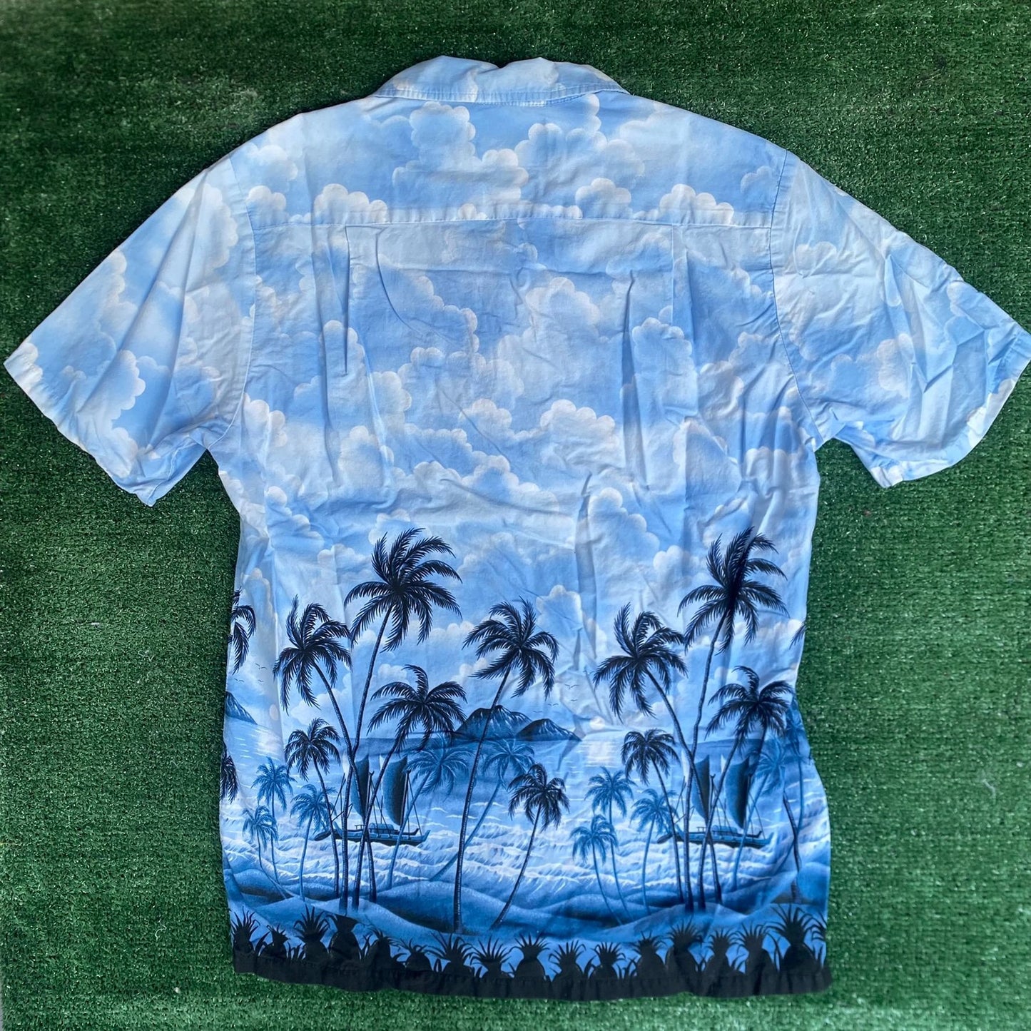 Vintage 90s RJC Hawaiian Shirt Tropical Aloha Beach Surf