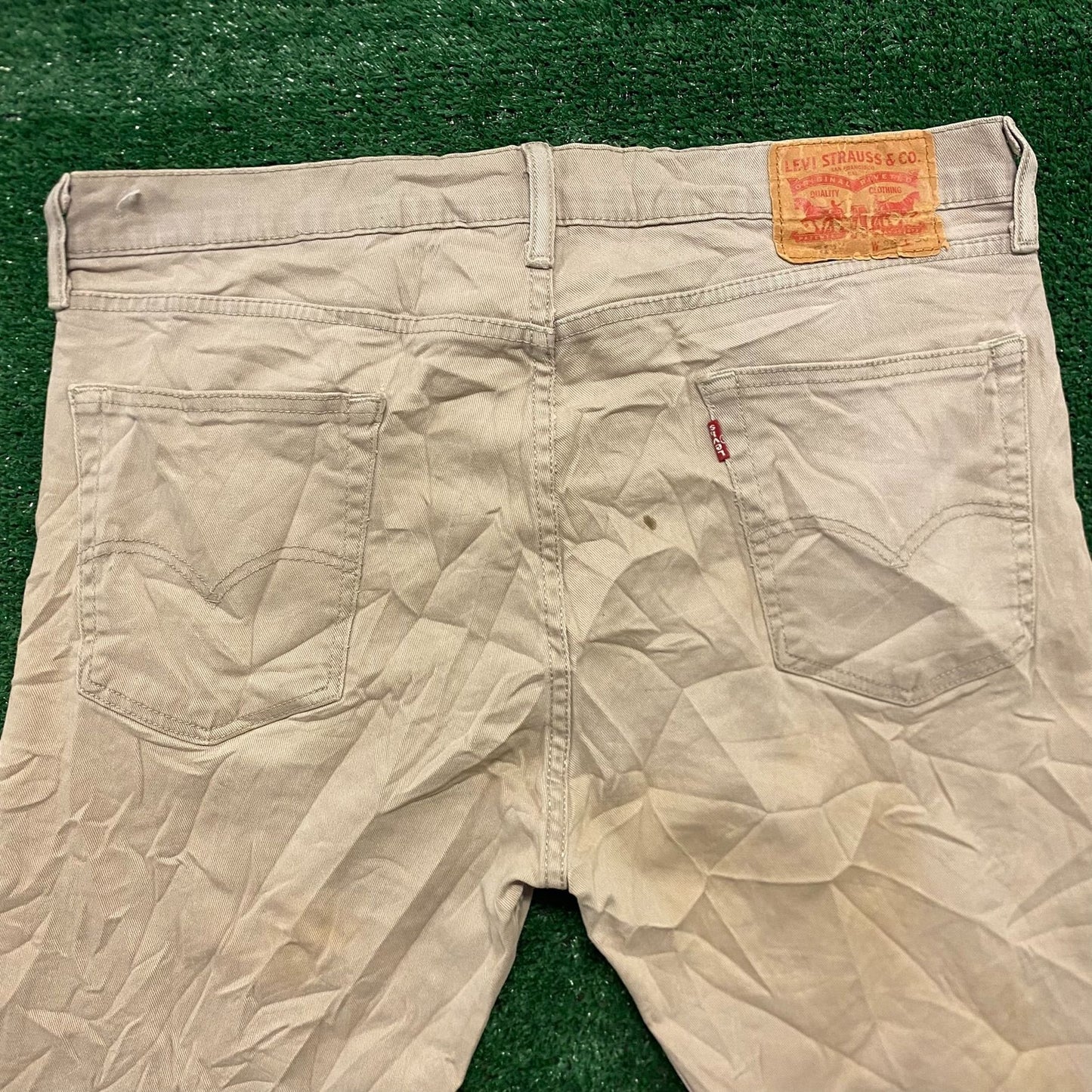 Levi's 512 Slim Taper Fit Vintage Khakis Chinos Pants