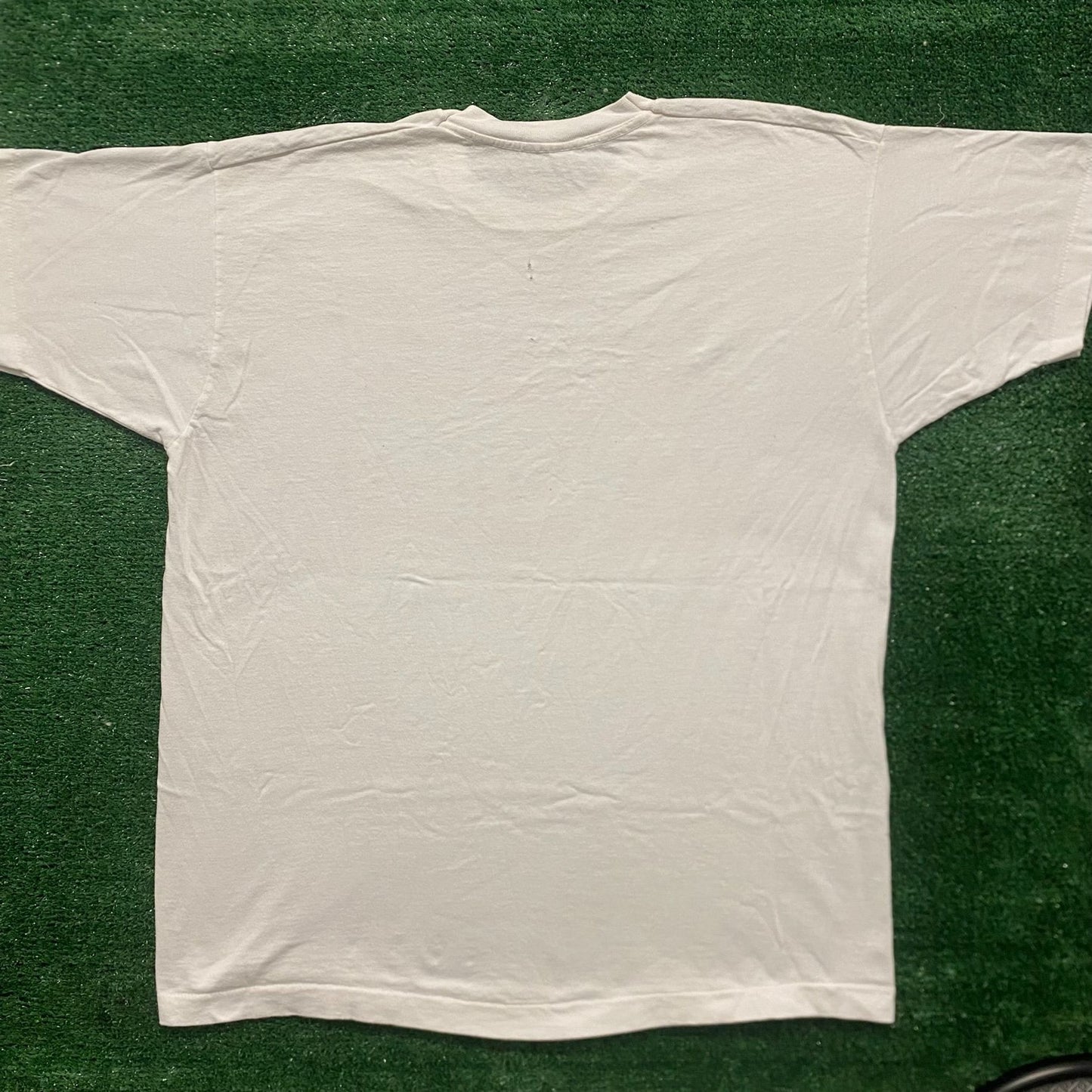 Vintage 90s Fencing Humor Shirt Single Stitch Funny Comic Tee