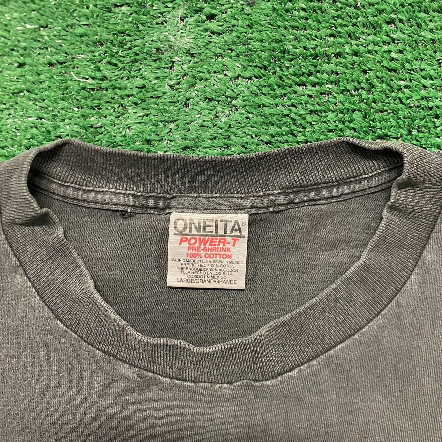 Vintage 90s Essential Sun Faded Stealth Bomber T-Shirt