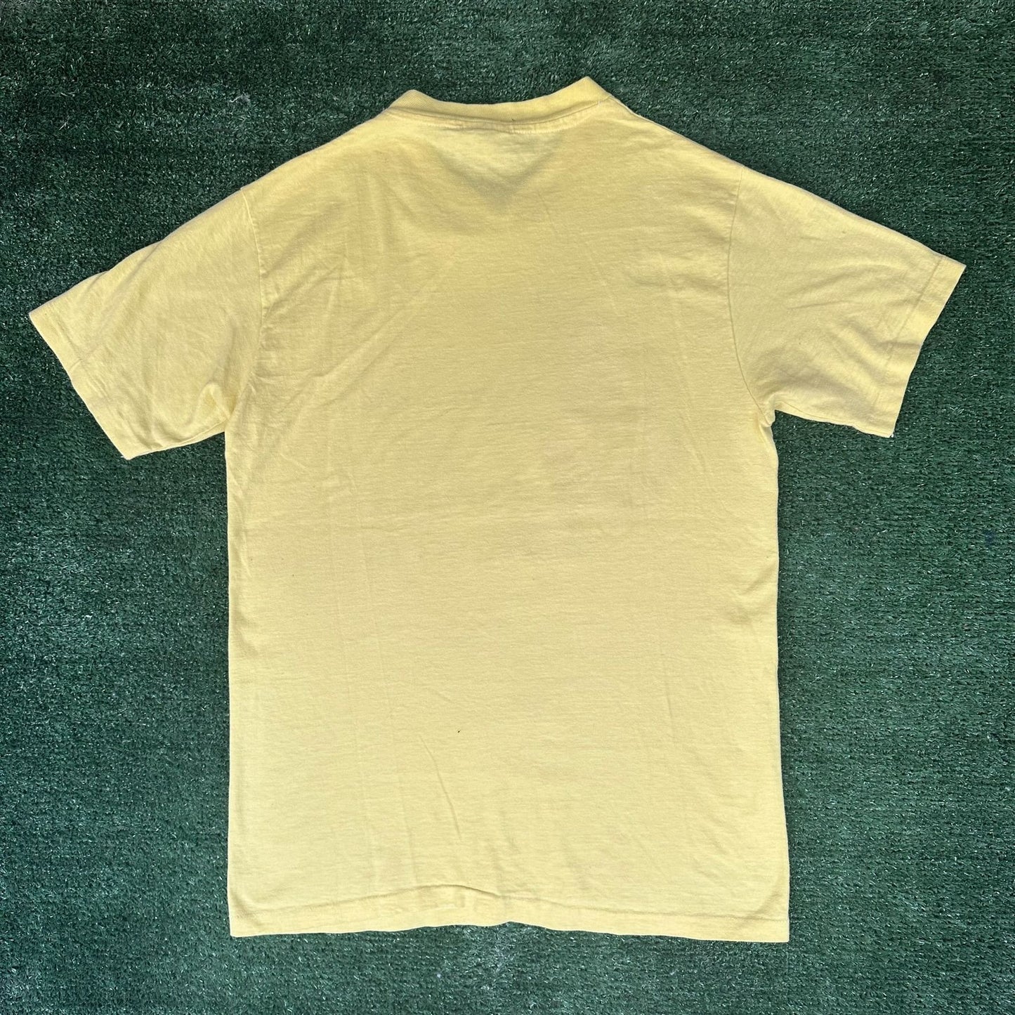 Vintage 70s Palau Pacific Island T-Shirt Tropical Surf Pastel Single Stitch M