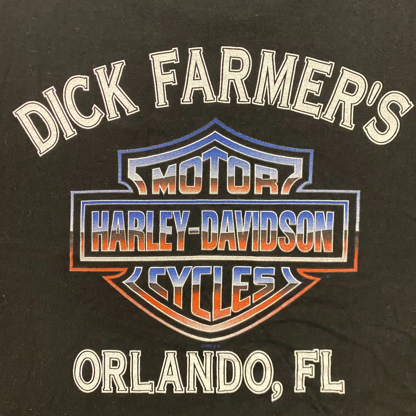 Vintage 90s Essential Harley Daytona Bike Week T-Shirt