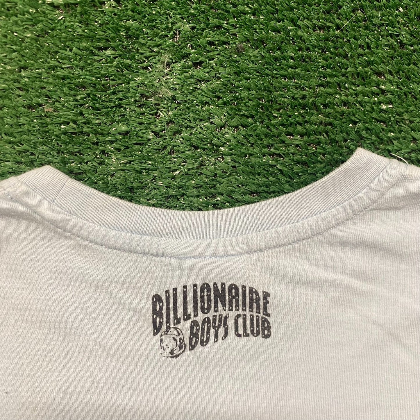 Vintage Y2K BBC Billionaire Boys Club Track Logo Trap Tee