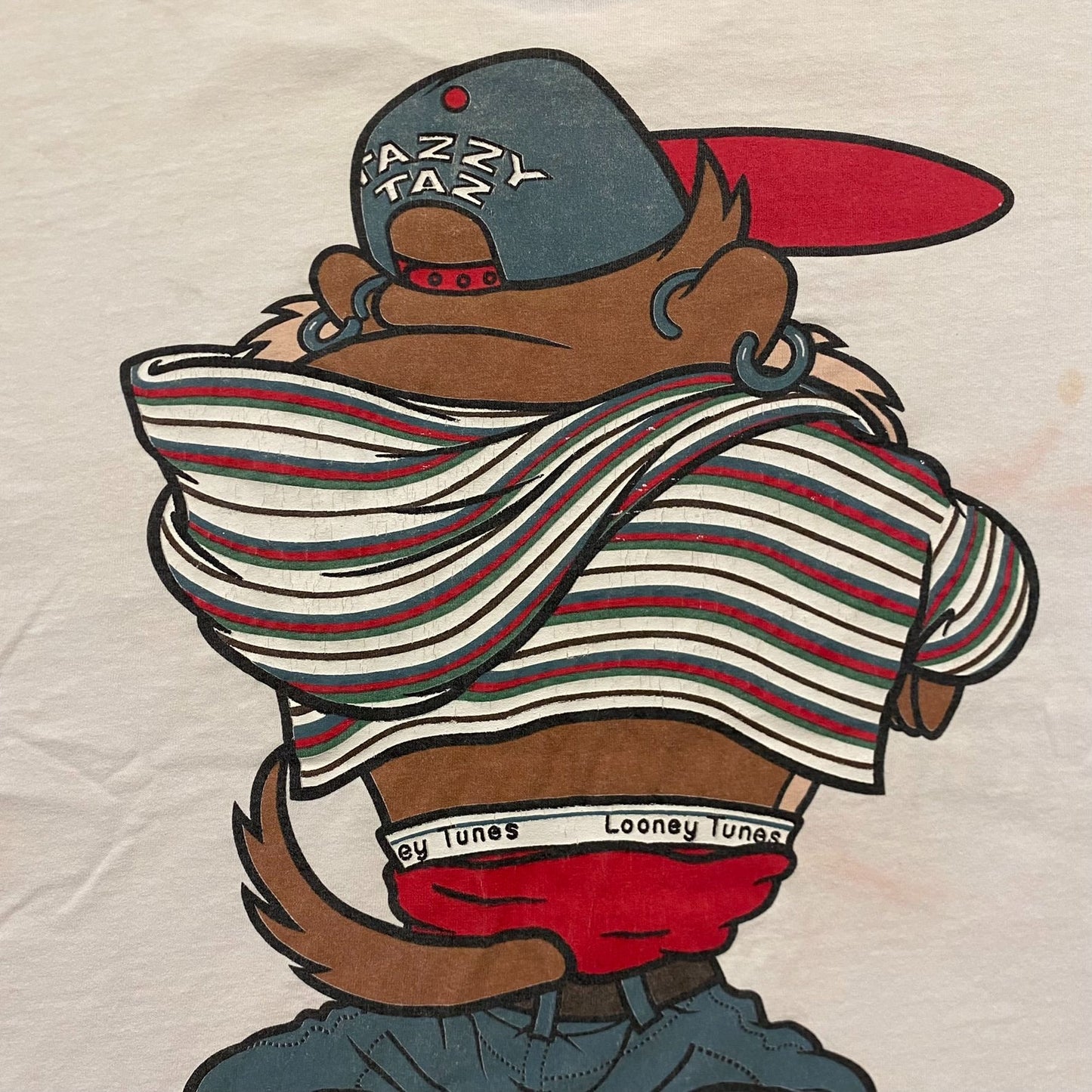 Looney Tunes Taz Devil Vintage 90s Cartoon T-Shirt