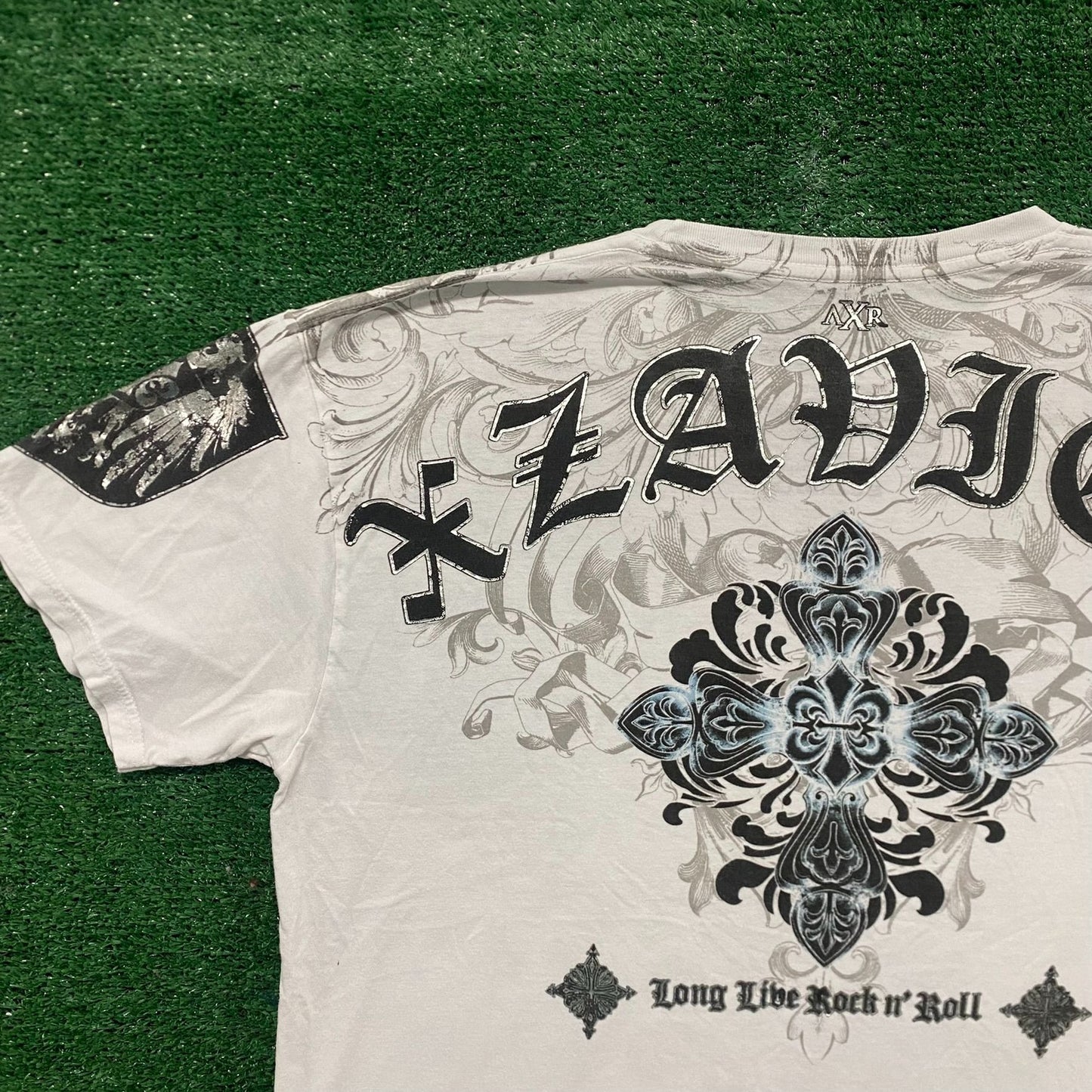 Vintage Y2K Essential Gothic Messiah AOP T-Shirt