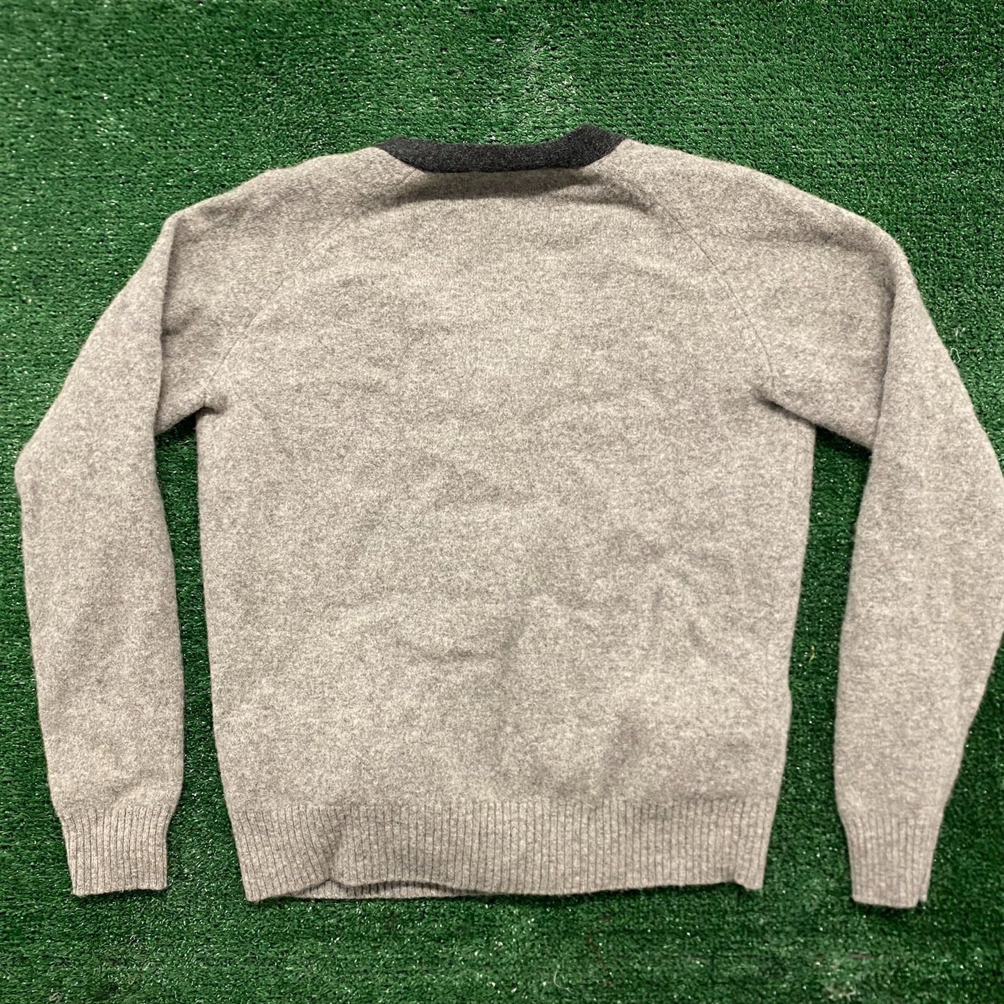 Vintage Y2K Uniqlo Essential Preppy Cardigan Sweater