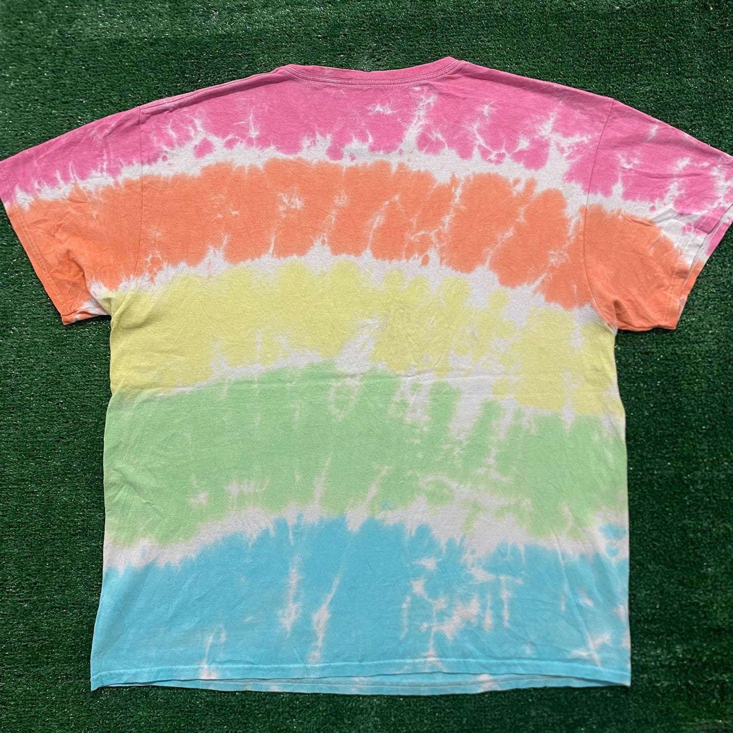 Vintage Y2K Woodstock Festival Tie Dye Hippie Band T-Shirt