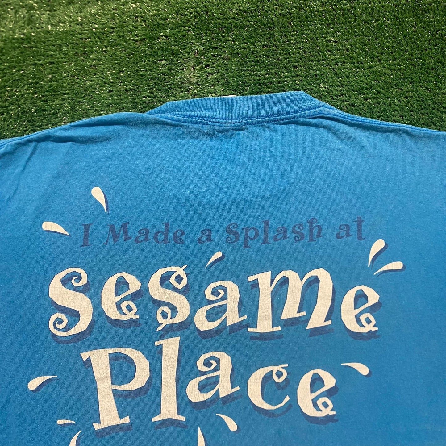 Vintage Y2K Essential Cookie Monster Sesame Street T-Shirt