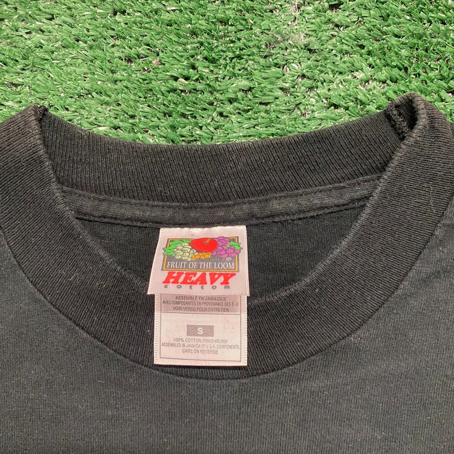 Vintage 90s Dragon Custom Choppers Motorcycle Punk Black Tee