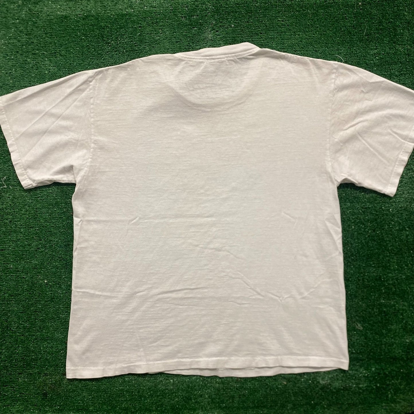 Vintage 90s Nike Center Swoosh Shirt Watercolor Logo Tee