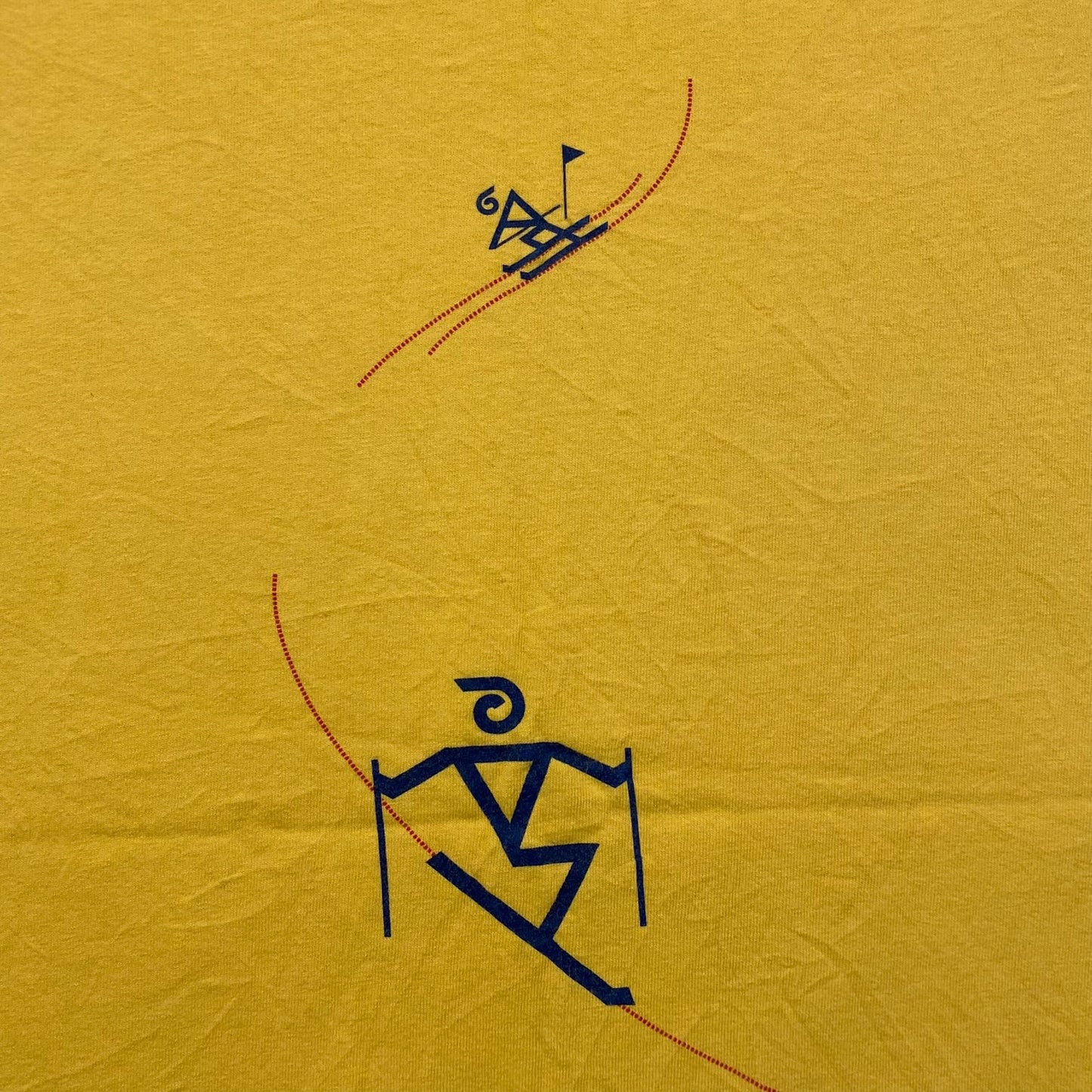 Vintage Y2K Winter Olympics Skiing Salt Lake Games 2002 Tee