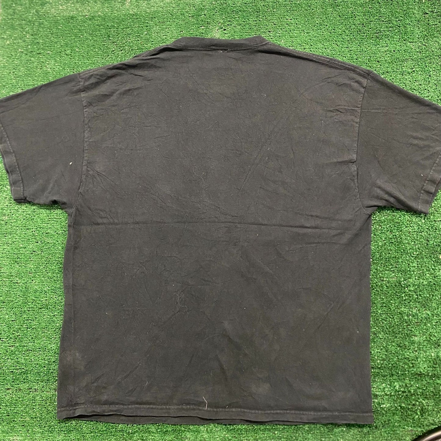 Vintage Y2K Goth Skull Reaper Cemetery Essential Punk Tee