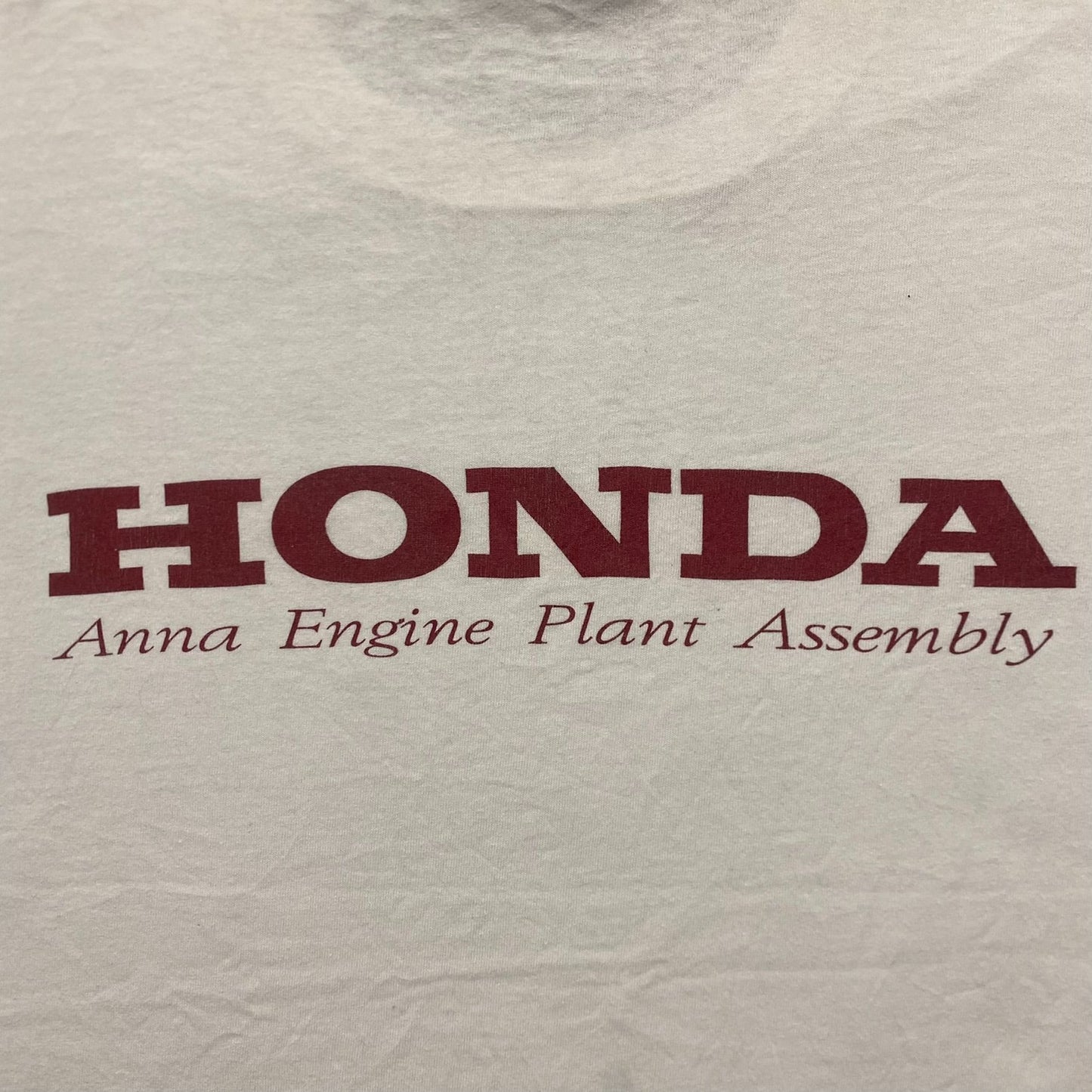 Vintage 80s Honda Factory Worker Single Stitch Cars Tee