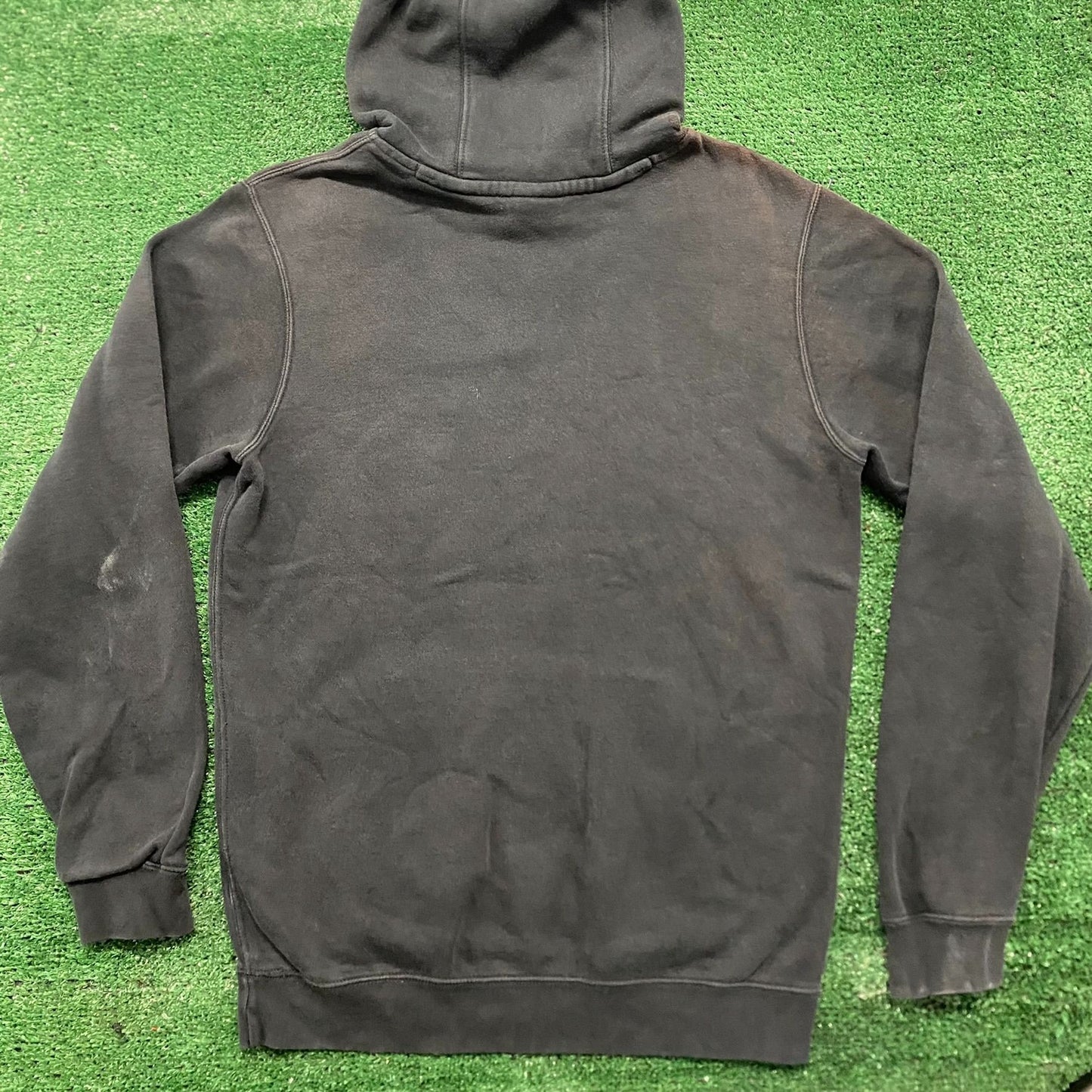 Vintage Y2K Nike Swoosh Logo Sun Faded Hoodie Sweatshirt