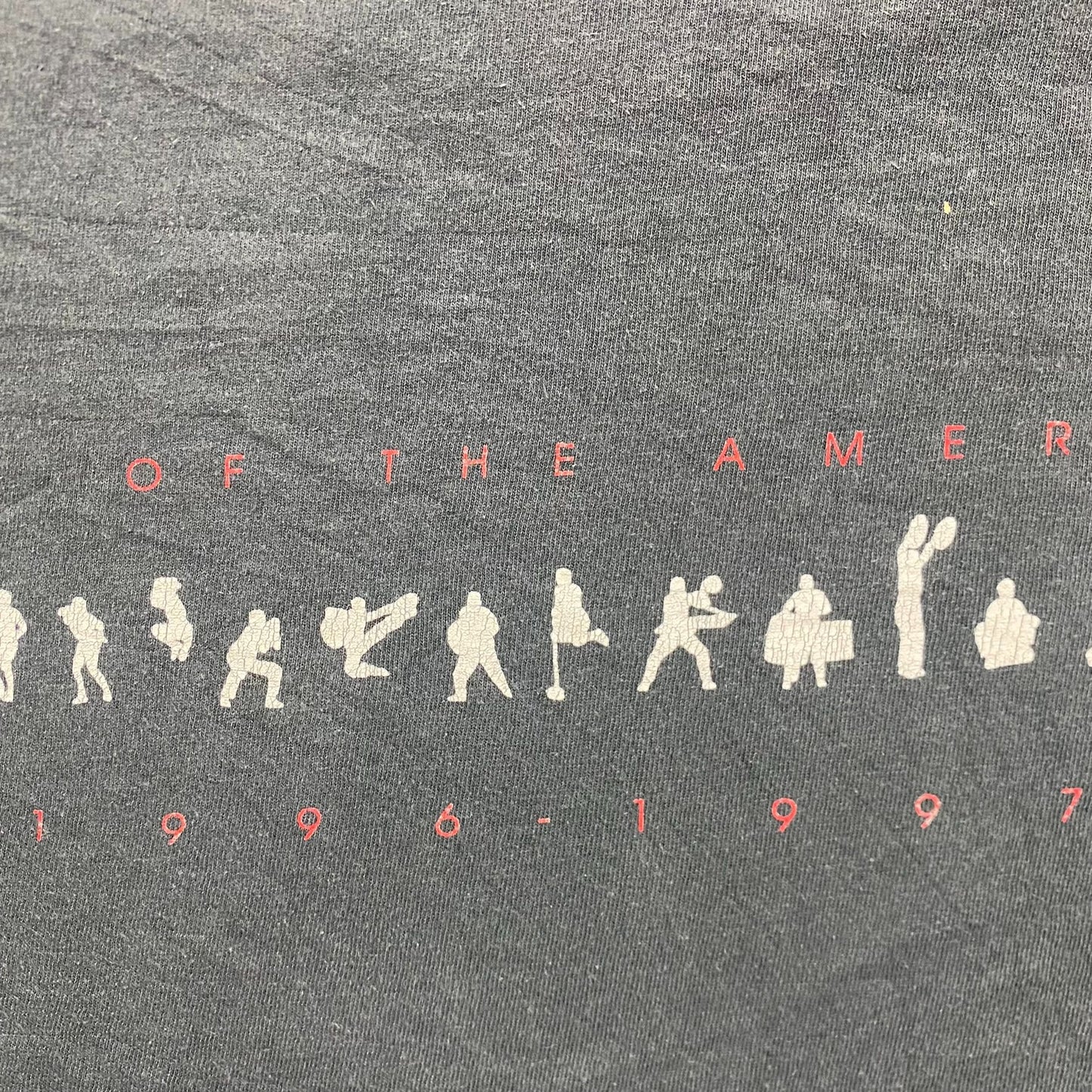 Vintage 90s Stomp Band Tour Baggy Sun Faded Rock T-Shirt