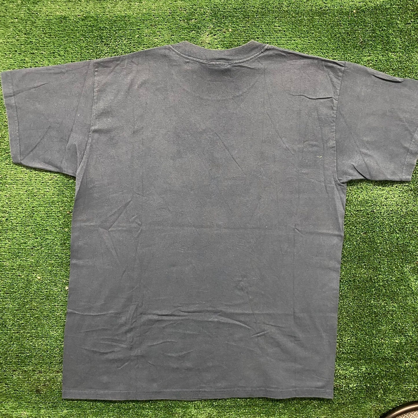 Vintage 90s Disney Shirt Navy Sun Faded Mickey Cartoon Tee