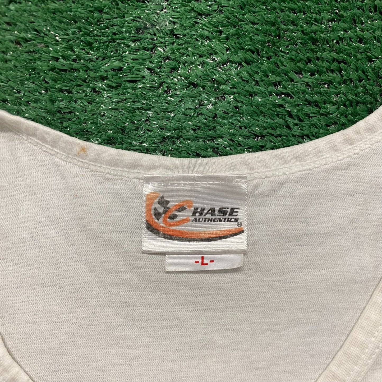 Vintage Y2K NASCAR Tony Stewart Racing White Tank Top Tee