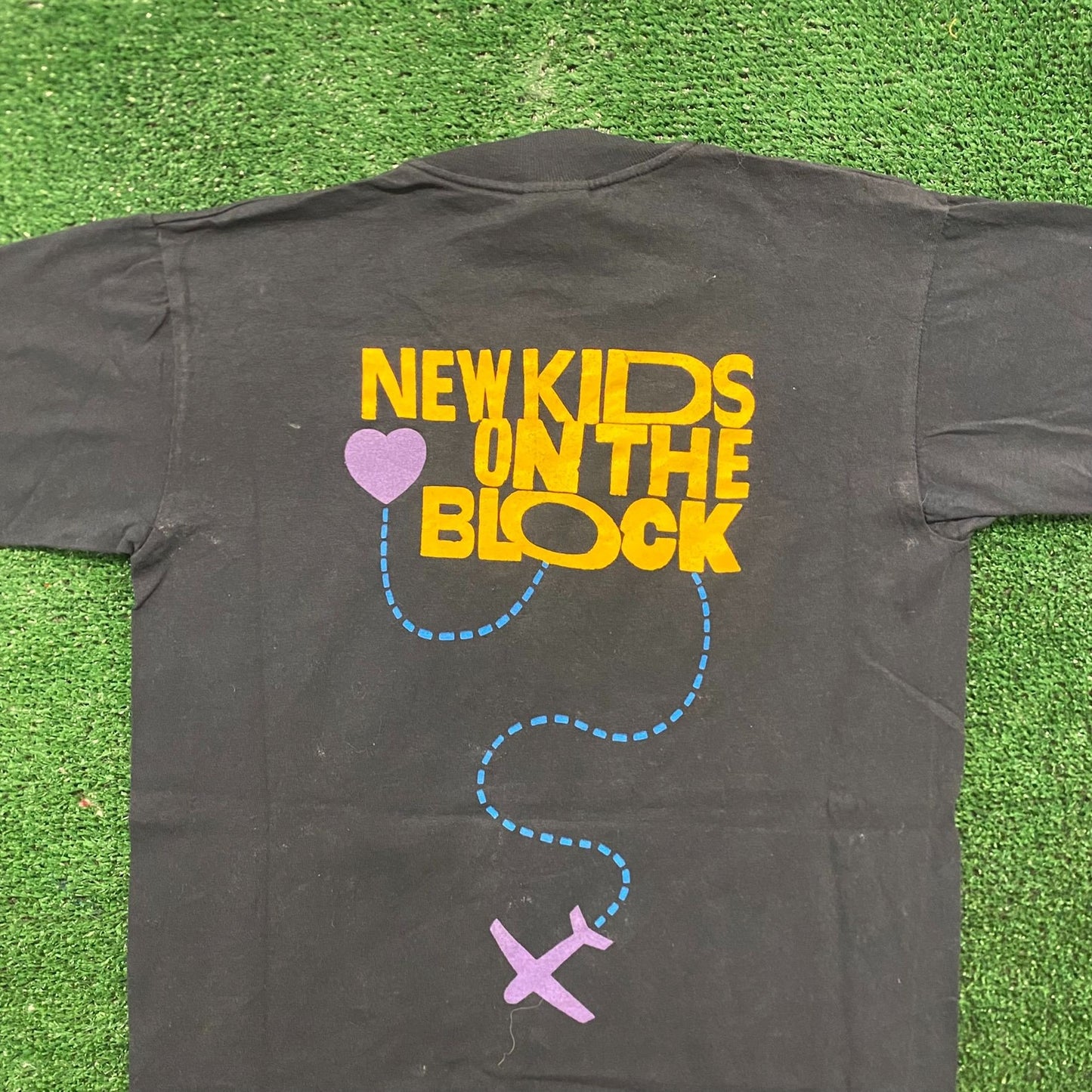 New Kids on the Block Vintage 90s Pop Music Band T-Shirt