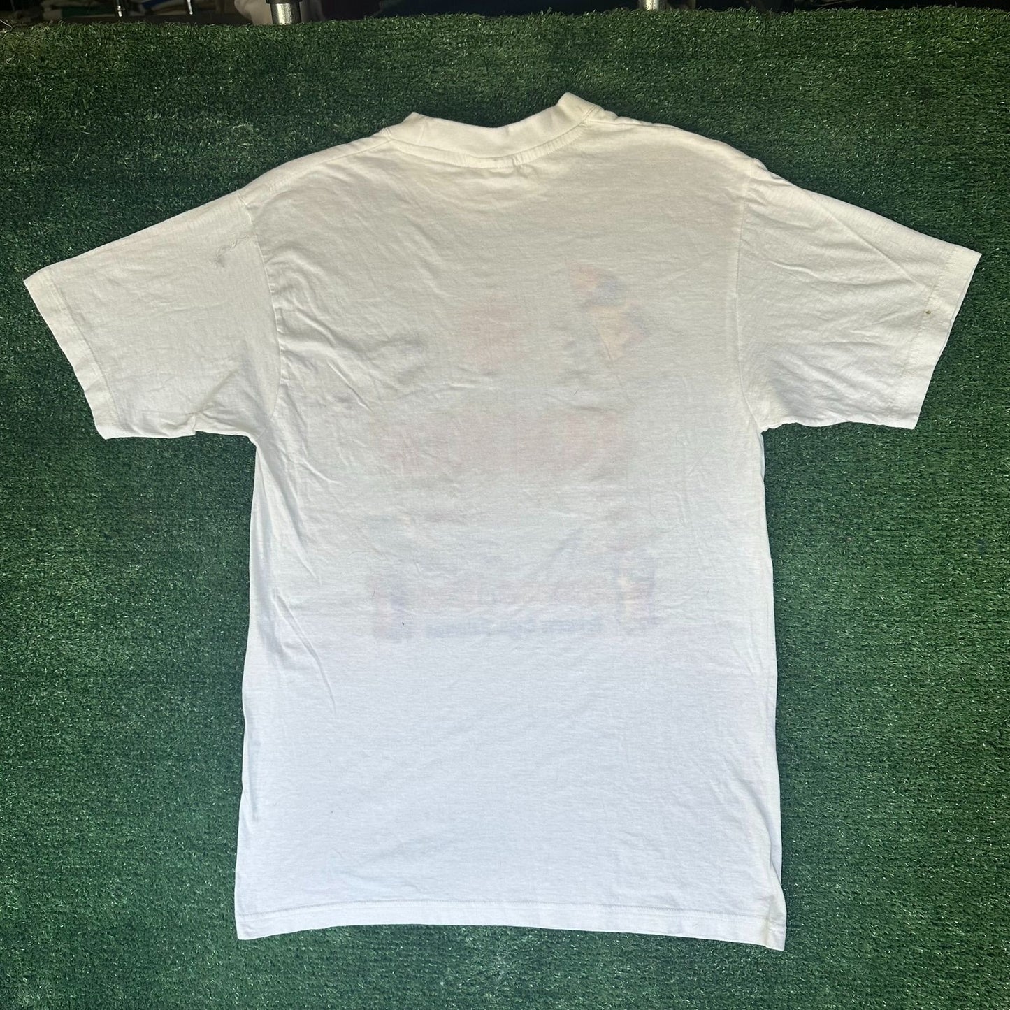 Vintage 90s Jammin Bahamas T-Shirt Surf Tropical Travel Rasta Souvenir White M