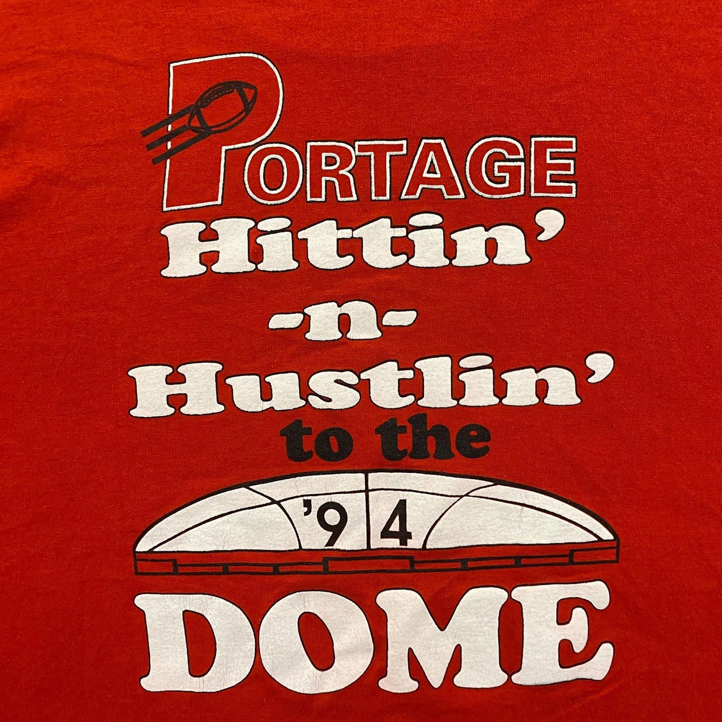 Vintage 90s High School Athletics Single Stitch Sports Tee
