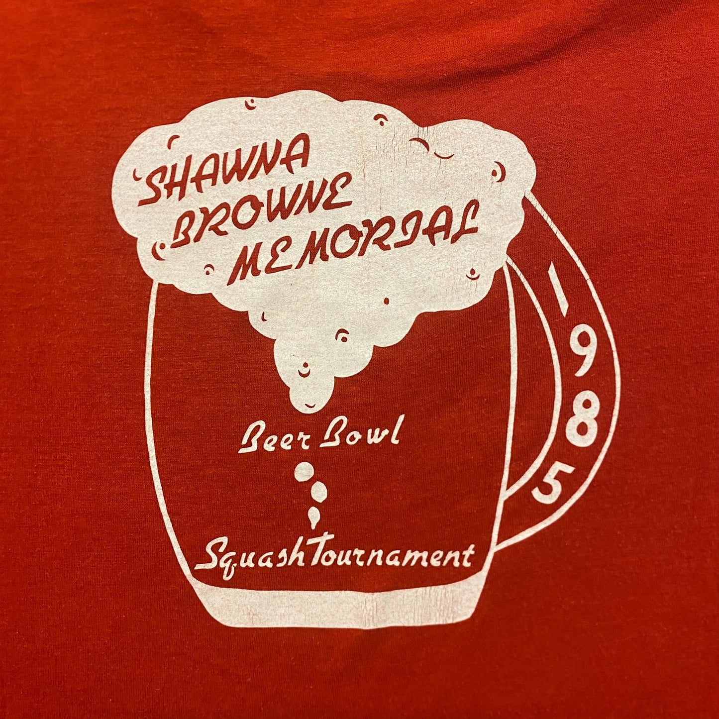 Vintage 80s Squash Tournament Single Stitch T-Shirt