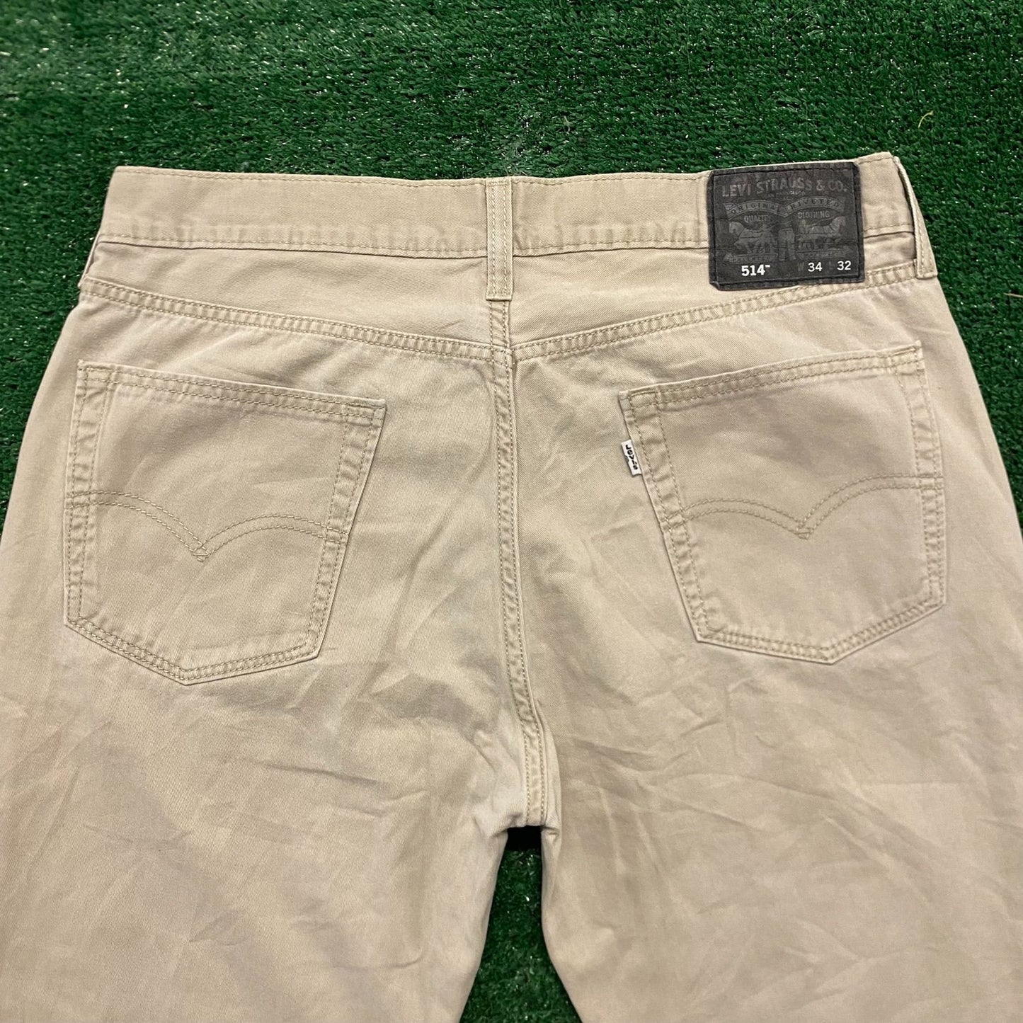 Levi's 514 Straight Fit Vintage Khakis Chinos Work Pants