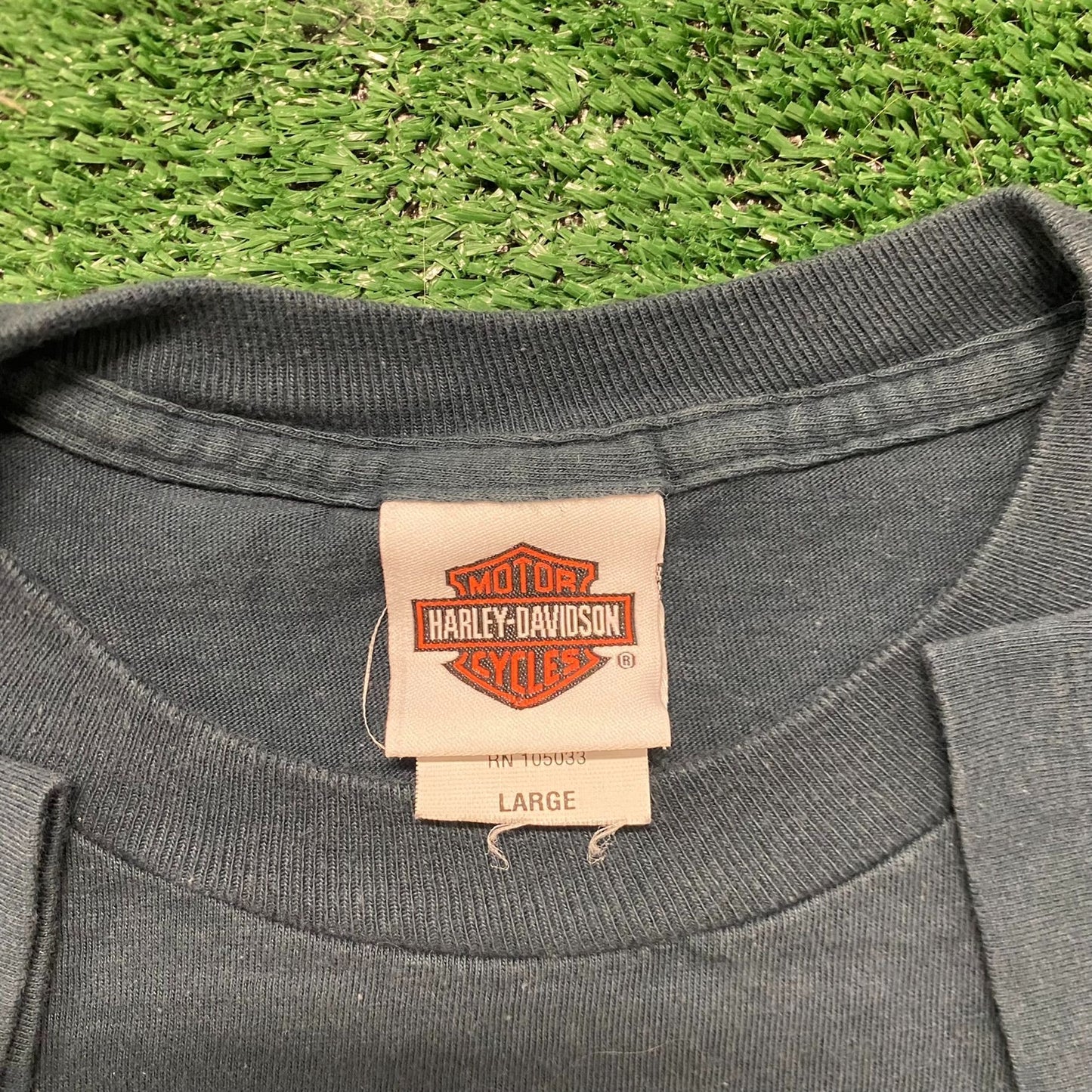 Vintage 90s Harley Davidson Single Stitch Motorcycle Tee
