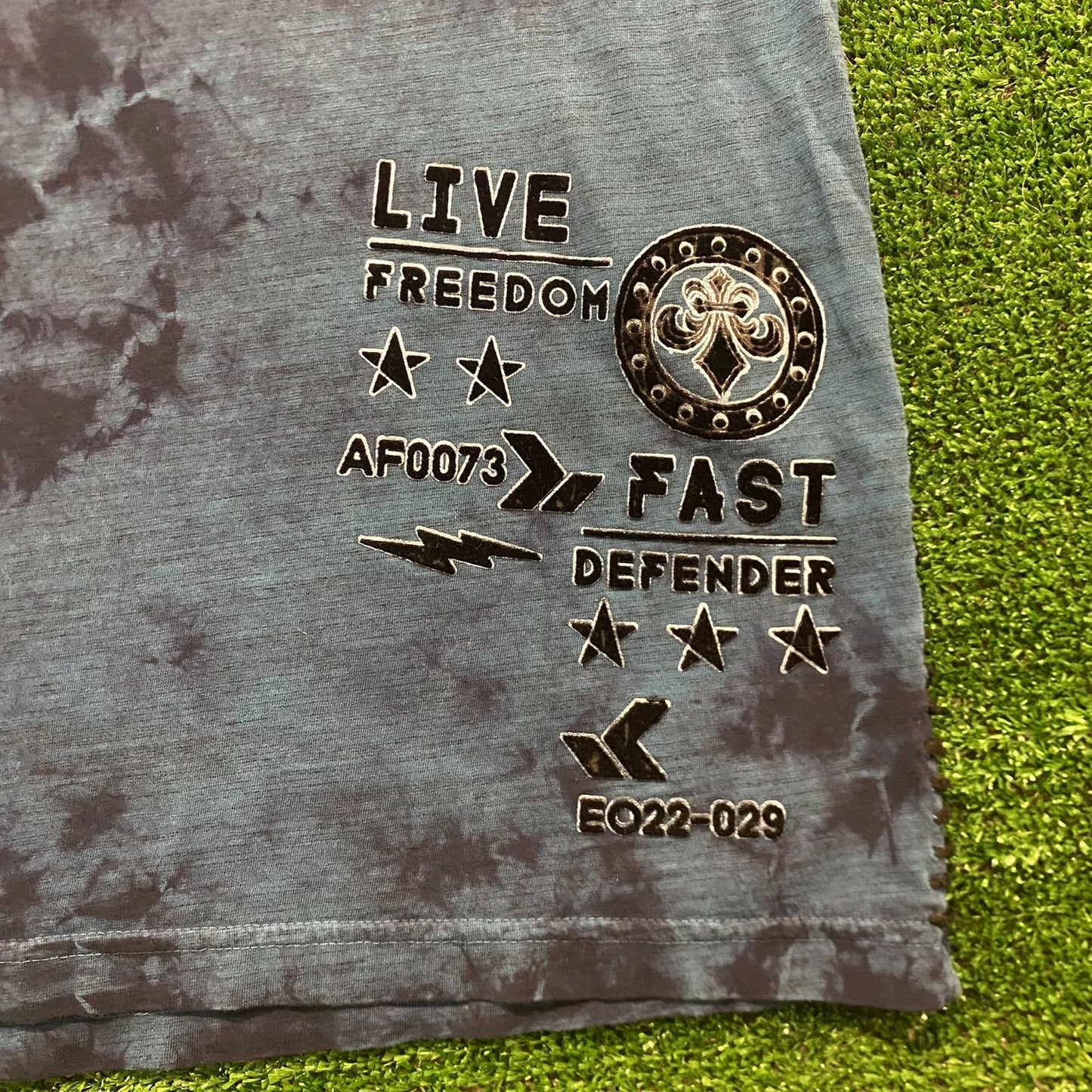 Affliction Live Fast Vintage Gothic Biker T-Shirt