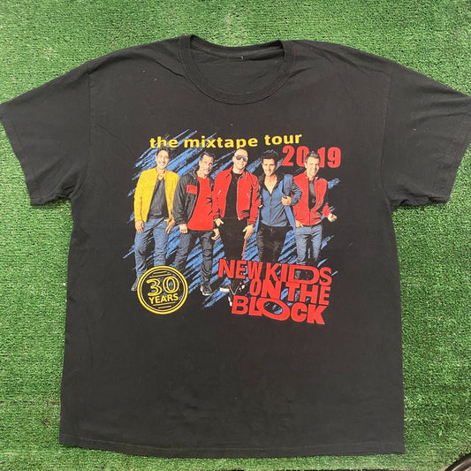 New Kids on the Block 30 Years Tour Boy Band Concert Tee
