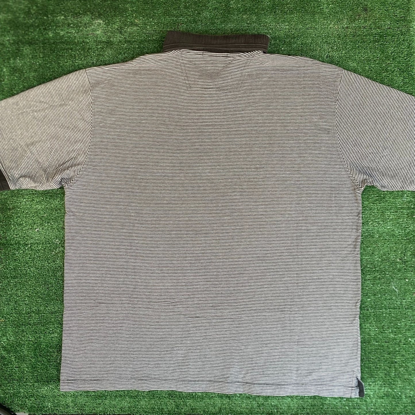 Vintage Y2K Pittsburgh Pirates Polo Shirt Striped Logo MLB