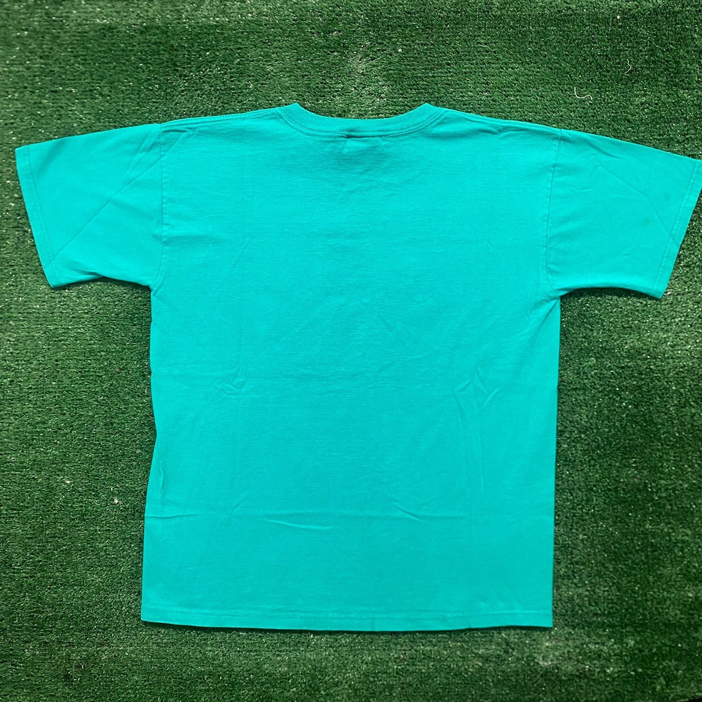 Vintage 90s Disney World Shirt Cartoon Mickey Teal Tee