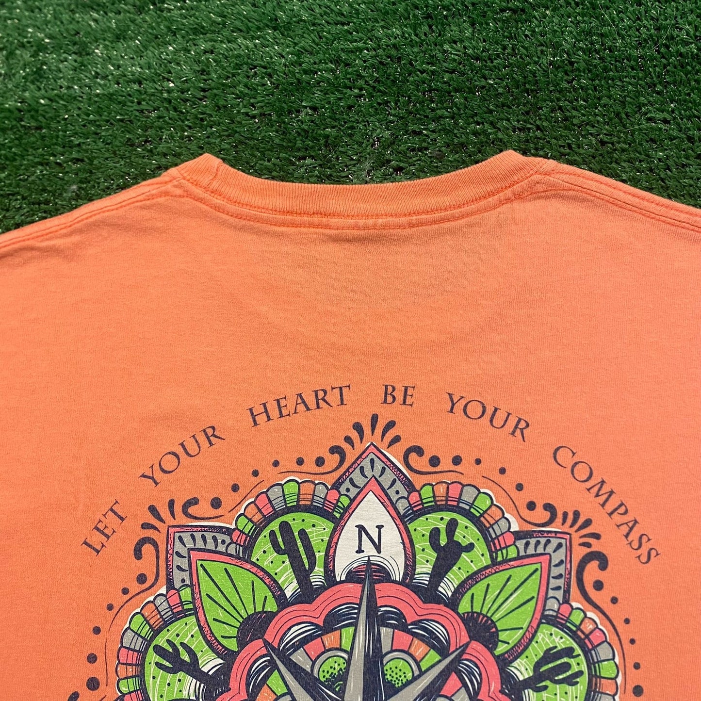 Simply Southern Compass Vintage Pastel Preppy T-Shirt