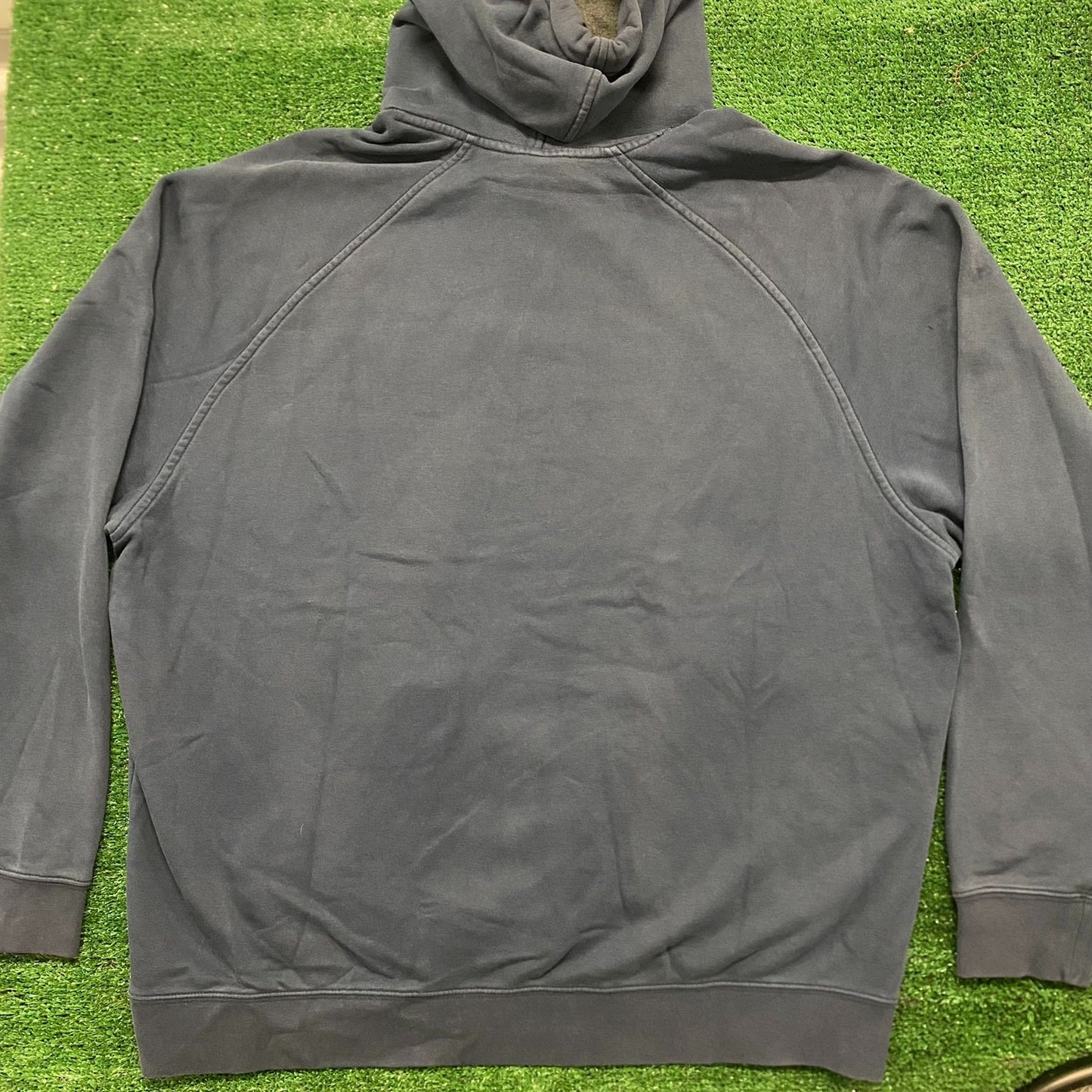 Vintage Y2K Nike Swoosh Sun Faded Baggy Essential Hoodie