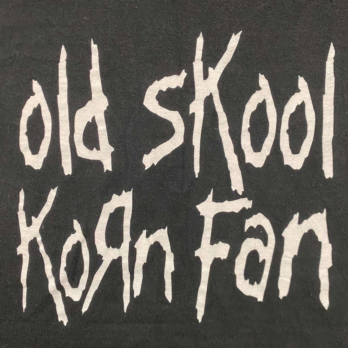 Vintage Y2K Old Skool Korn Fan Nu Metal Band T-Shirt