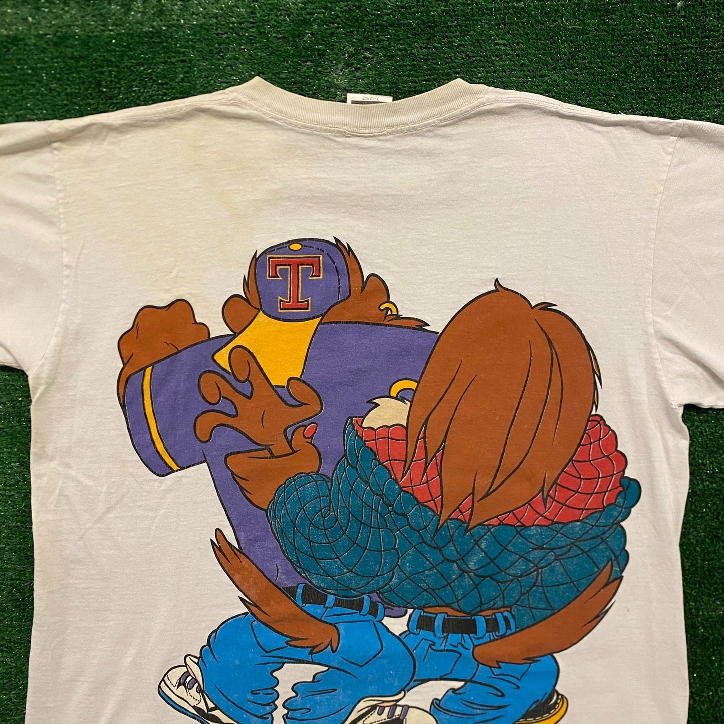 Looney Tunes Taz Vintage 1990s Cartoon T-Shirt