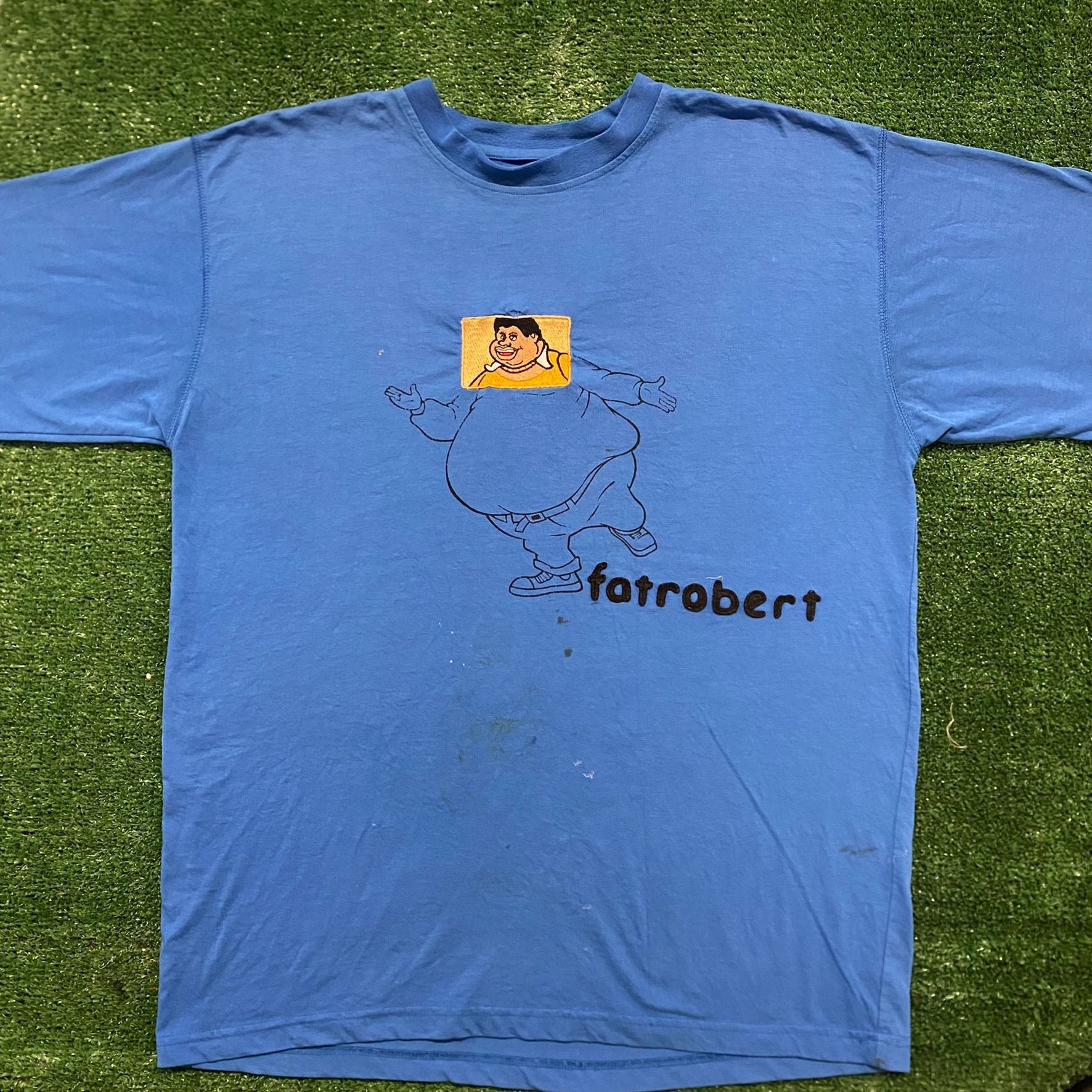Vintage 90s FUBU Fat Albert Parody Boot Humor Baggy Tee – Agent Thrift