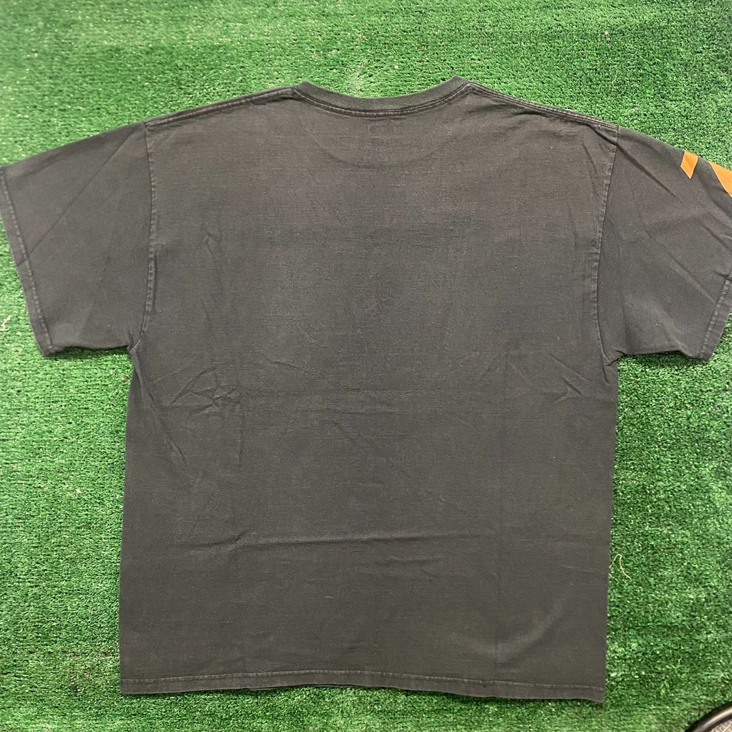 Vintage Y2K Go Daddy NASCAR Shirt Sun Faded Racing Logo Tee